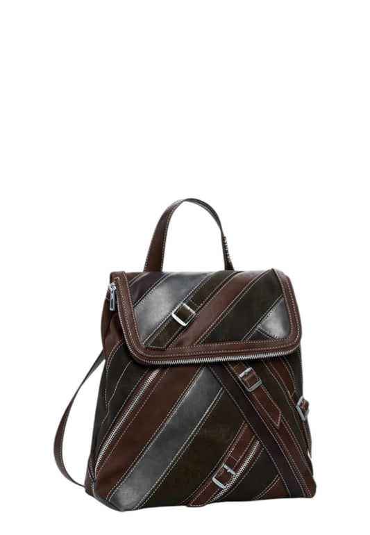 Zaino Donna Desigual Fibonacci Hampton Mini Camel 25WAKP26