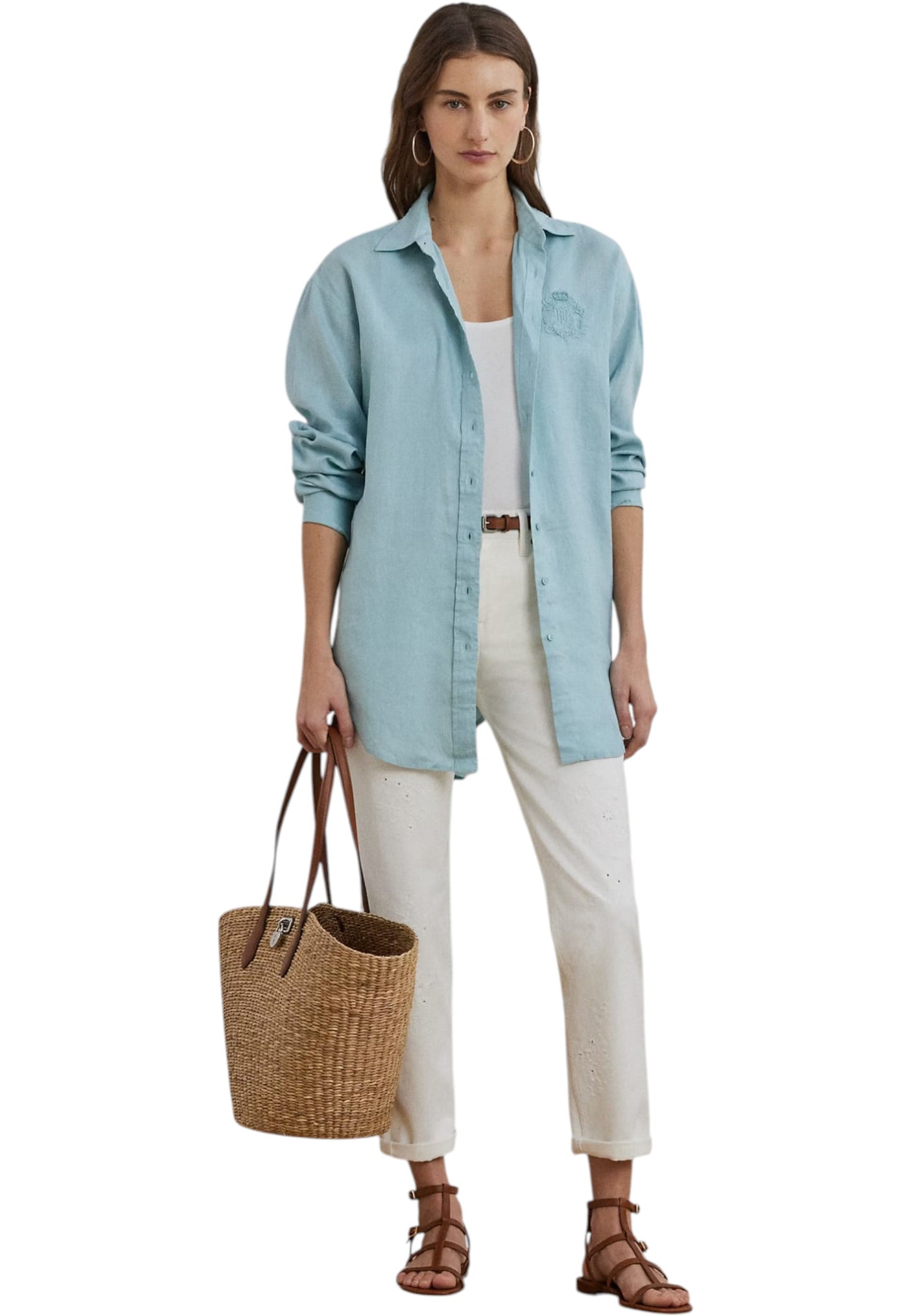 Top Donna Lauren Ralph Lauren Zavandra