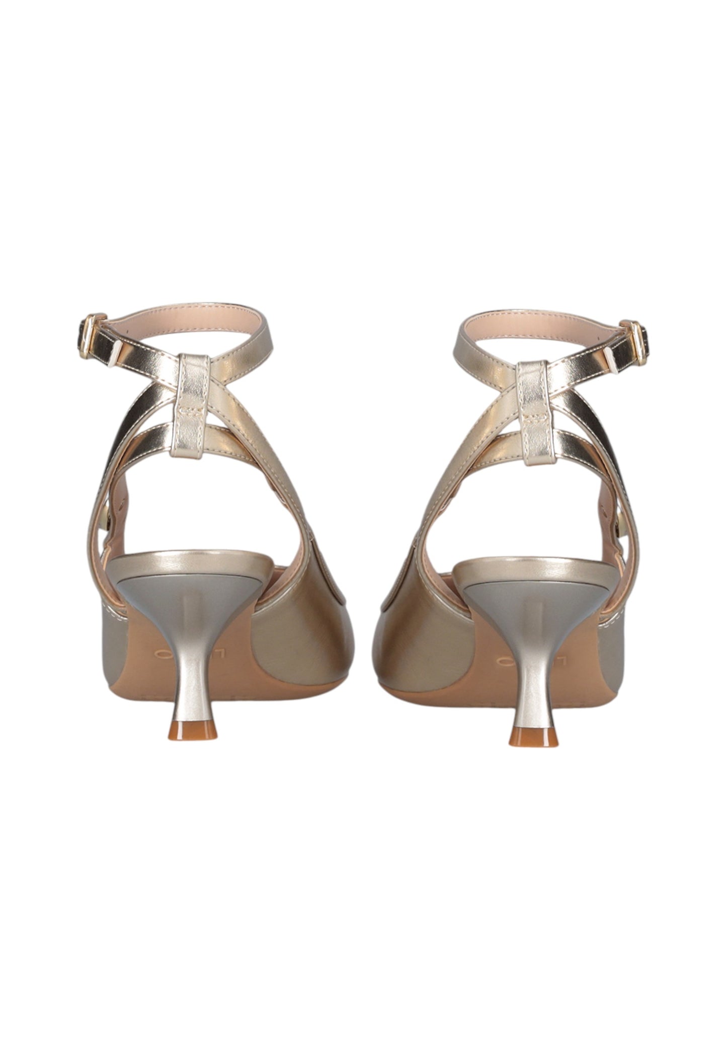 Sling Back Donna Liu Jo Metallic Gemy