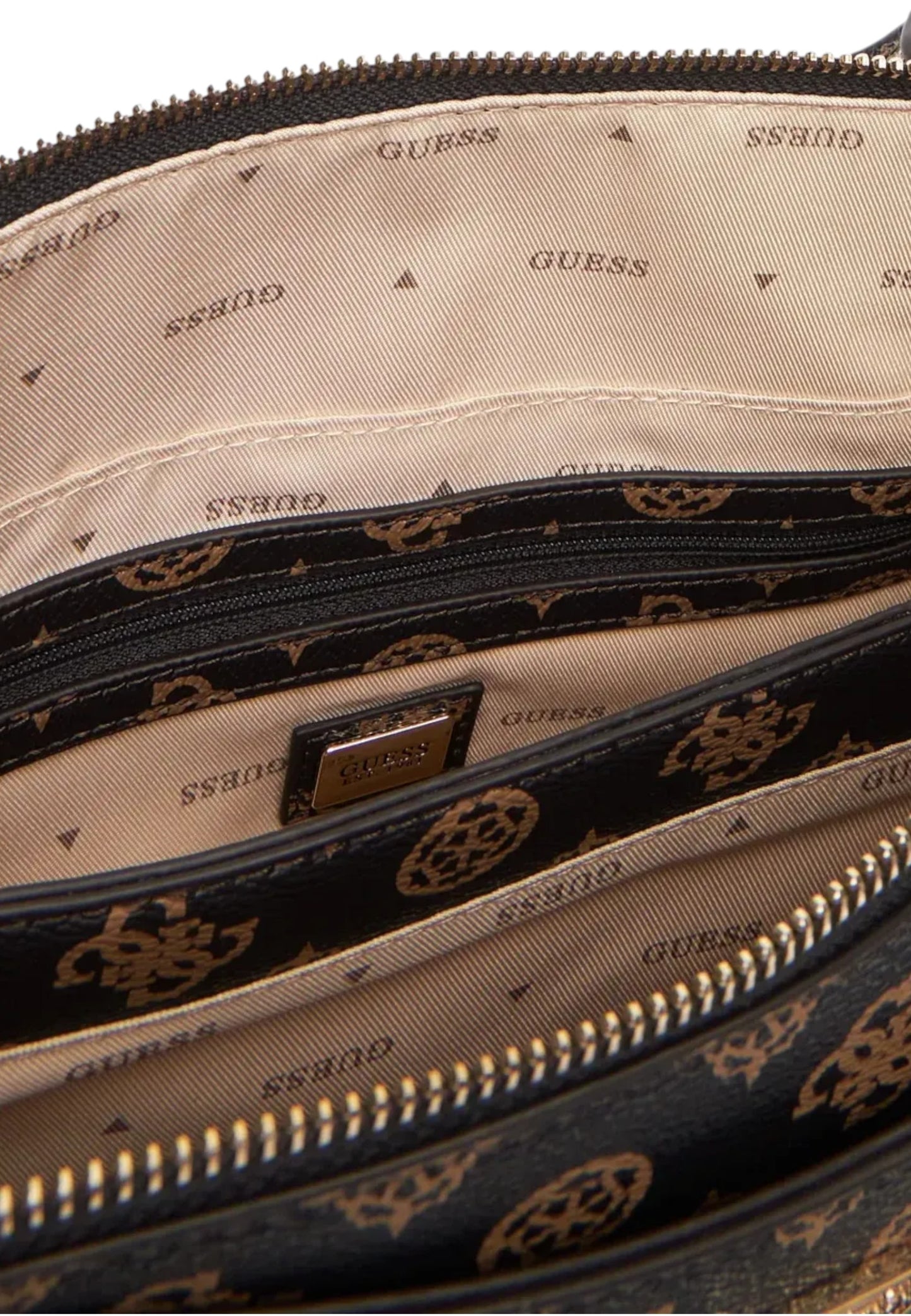 Borsa A Mano Donna Guess 2 Comp Satchel Daryna Ii HWPG7208060