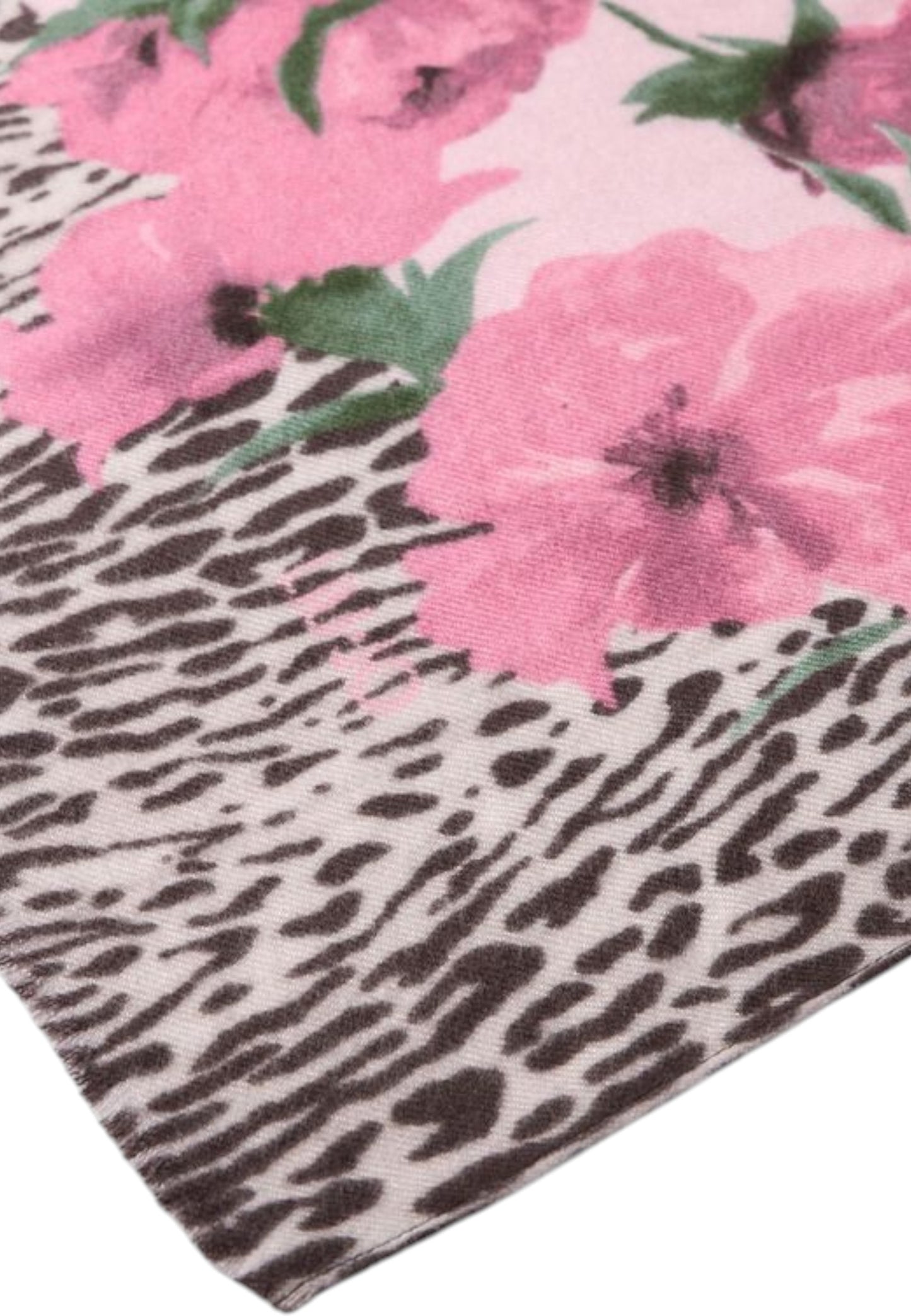 Sciarpa Donna Liu Jo Flower Animalier 70X180 2F5077T0300