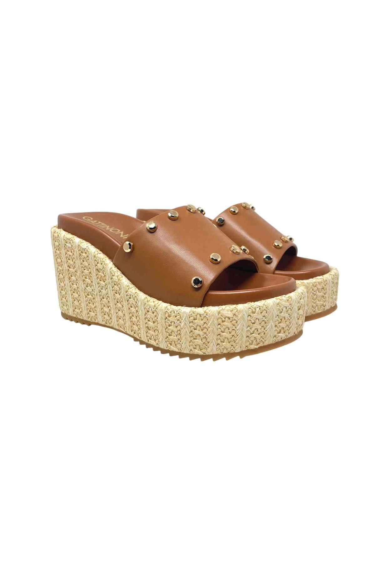 Sandali Con Zeppa Donna Gattinoni Ashford PENAH1376WCA