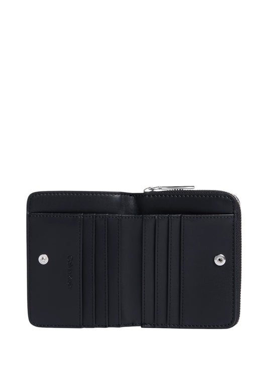 Portafoglio Con Zip Donna Calvin klein Medium Con Patta Ck Must