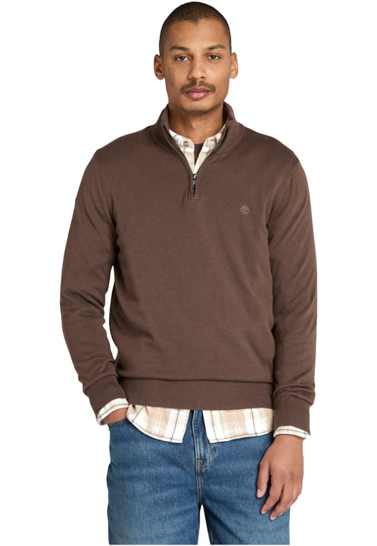 Maglione 1/4 Zip Uomo Timberland  Williams River Cotton Yd 1/4 Zip TB0A2BMX