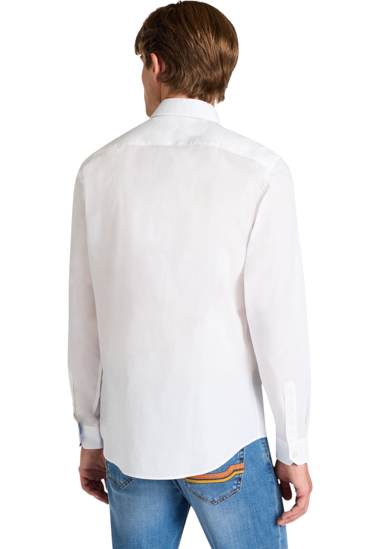 Camicia Manica lunga Uomo Harmont & Blaine in Popeline Stretch CNP011012523I