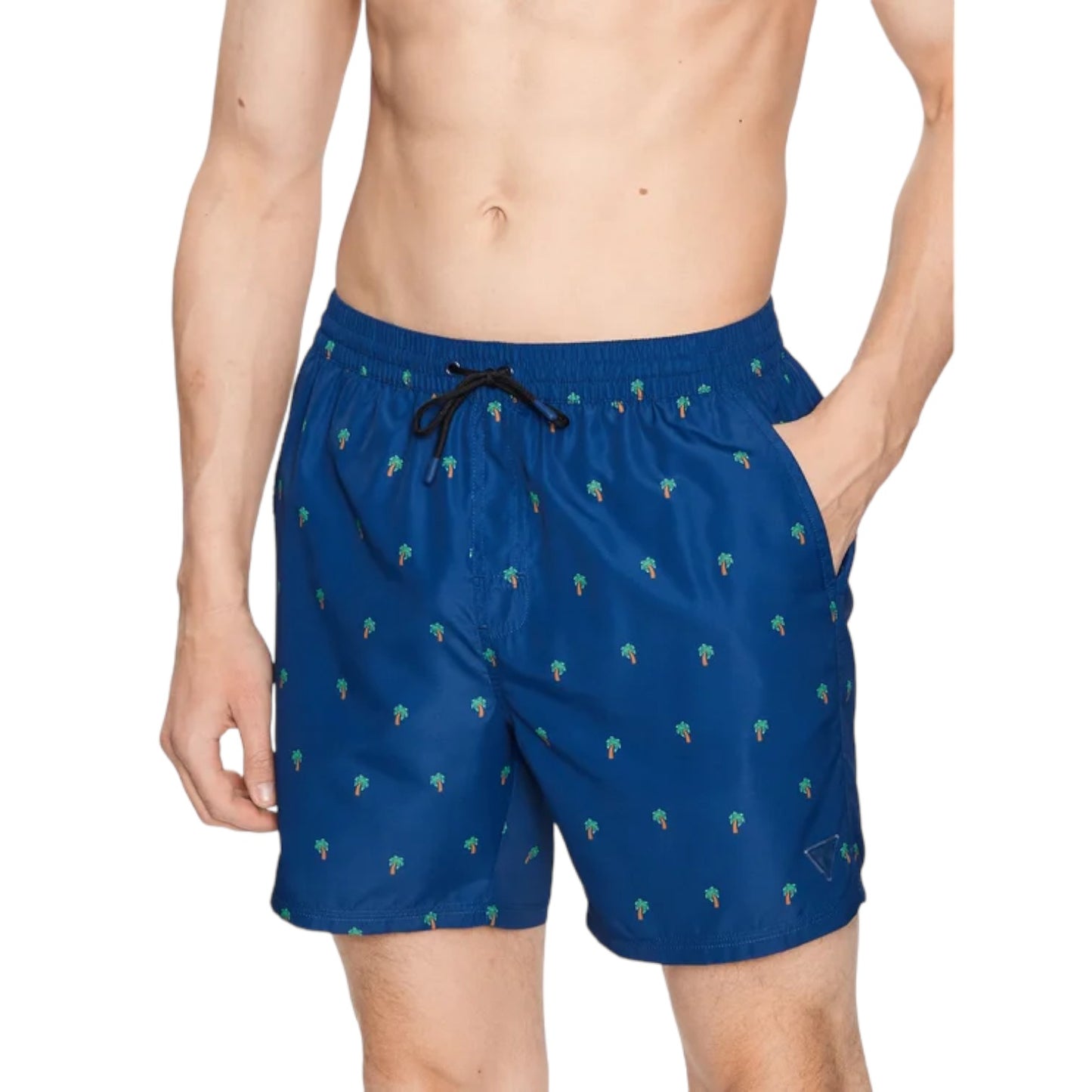 Costume da bagno Short Uomo Guess Swimtrunk Medium Micro Print F3GT20TEL62