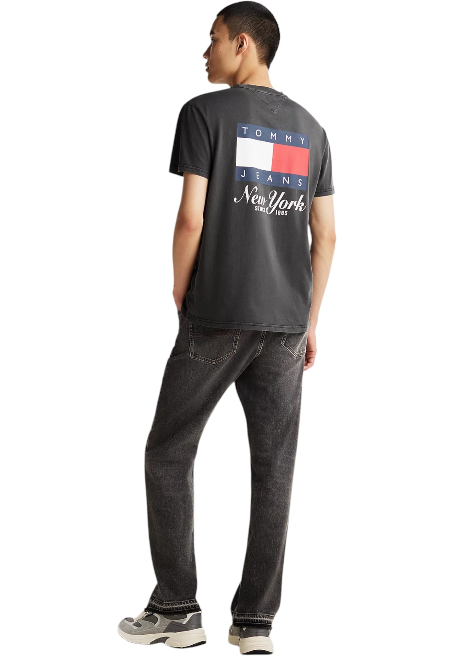 T-Shirt Manica Corta Uomo Tommy Jeans Tjm Reg Heritage Flag