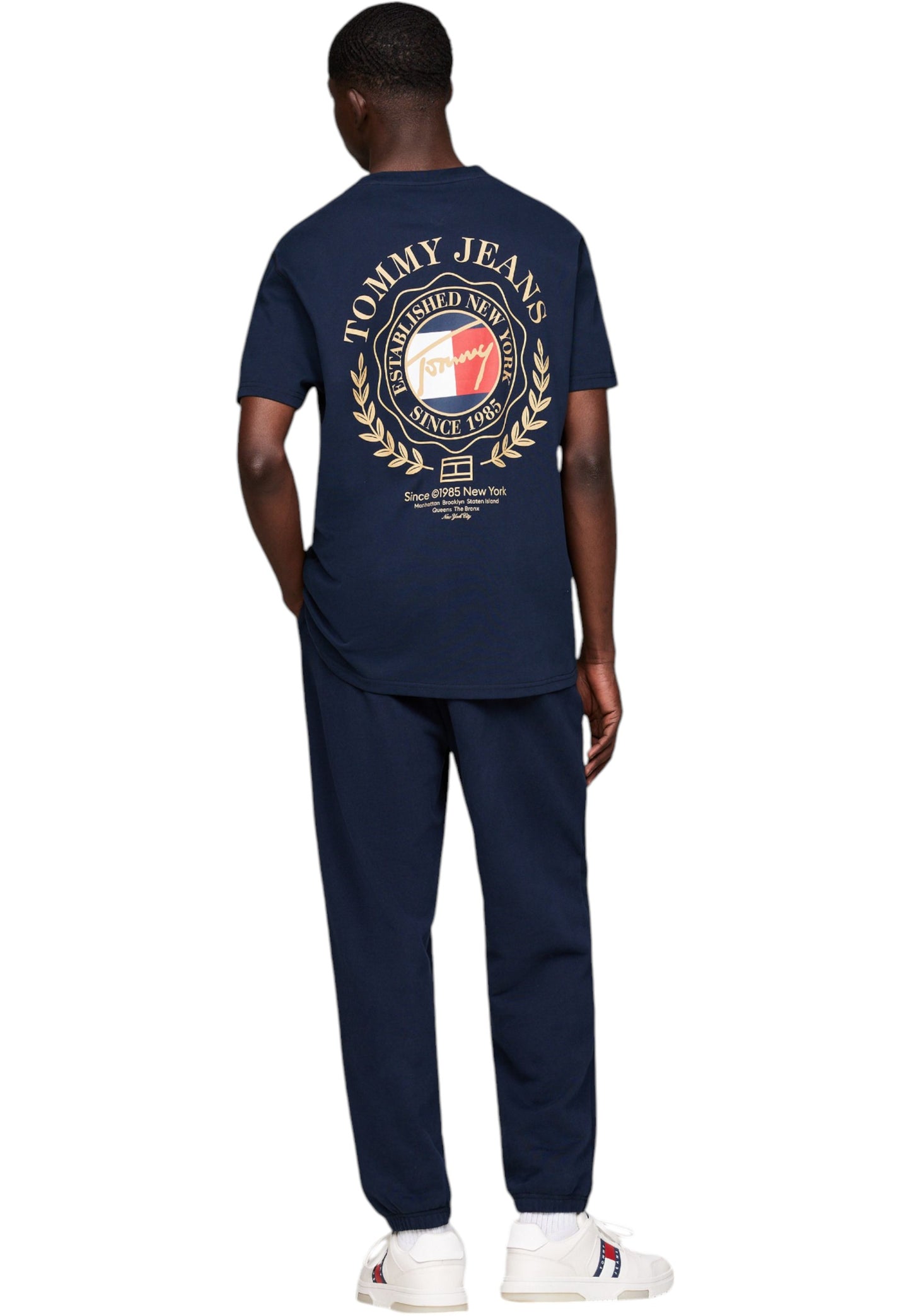 T-Shirt Manica Corta Uomo Tommy Jeans  Tjm Reg Tommy Crest