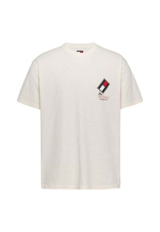 T-Shirt Manica Corta Uomo Tommy Jeans  Tjm Rlx Novelty 1