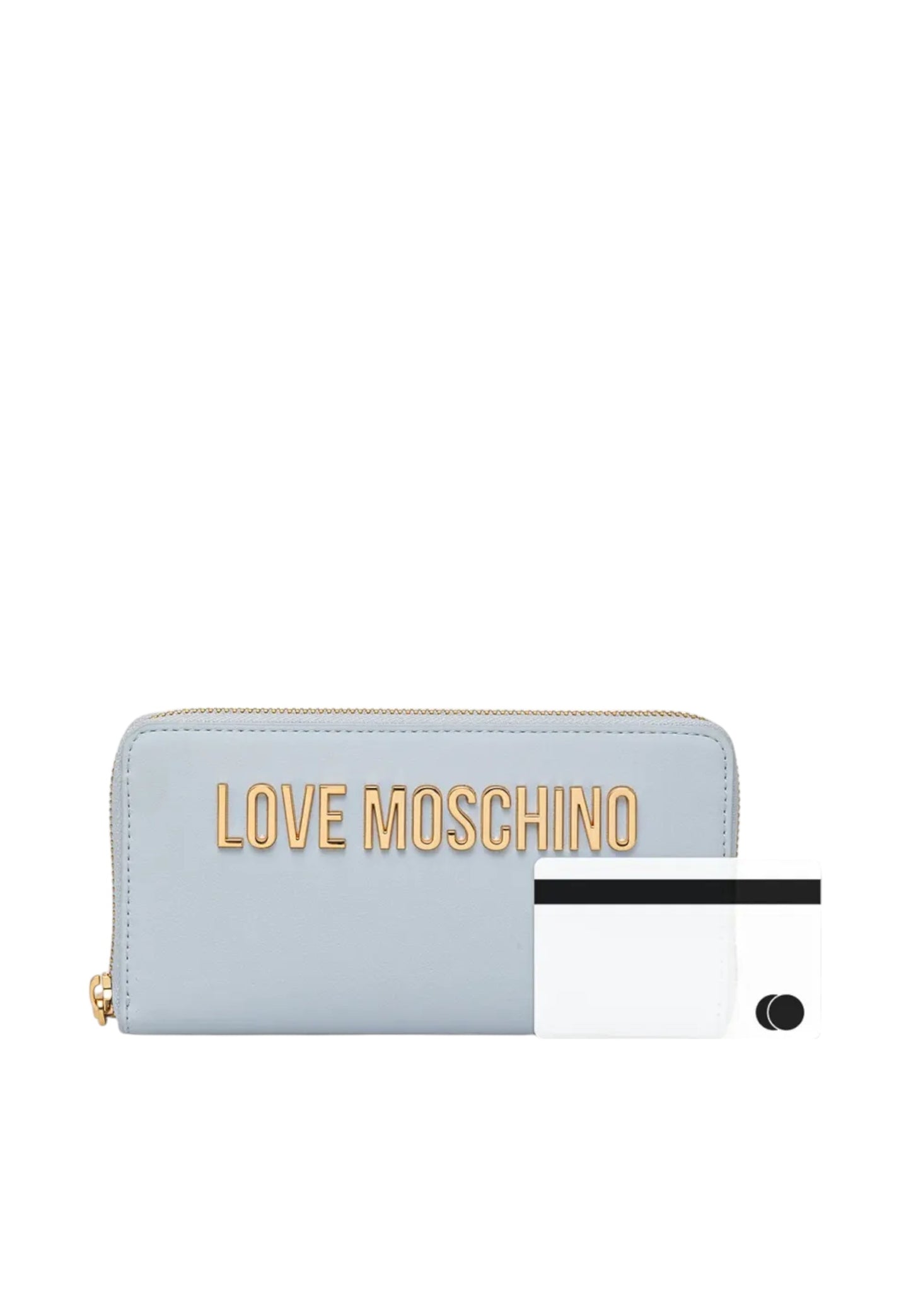 Portafoglio Con Zip Donna Love Moschino