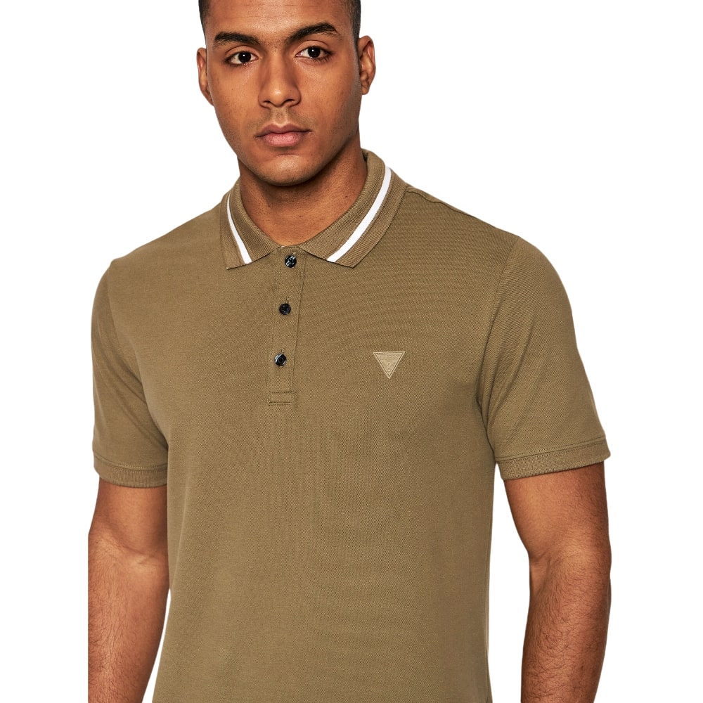 Polo Manica Corta Uomo Guess M2RP60K7O61