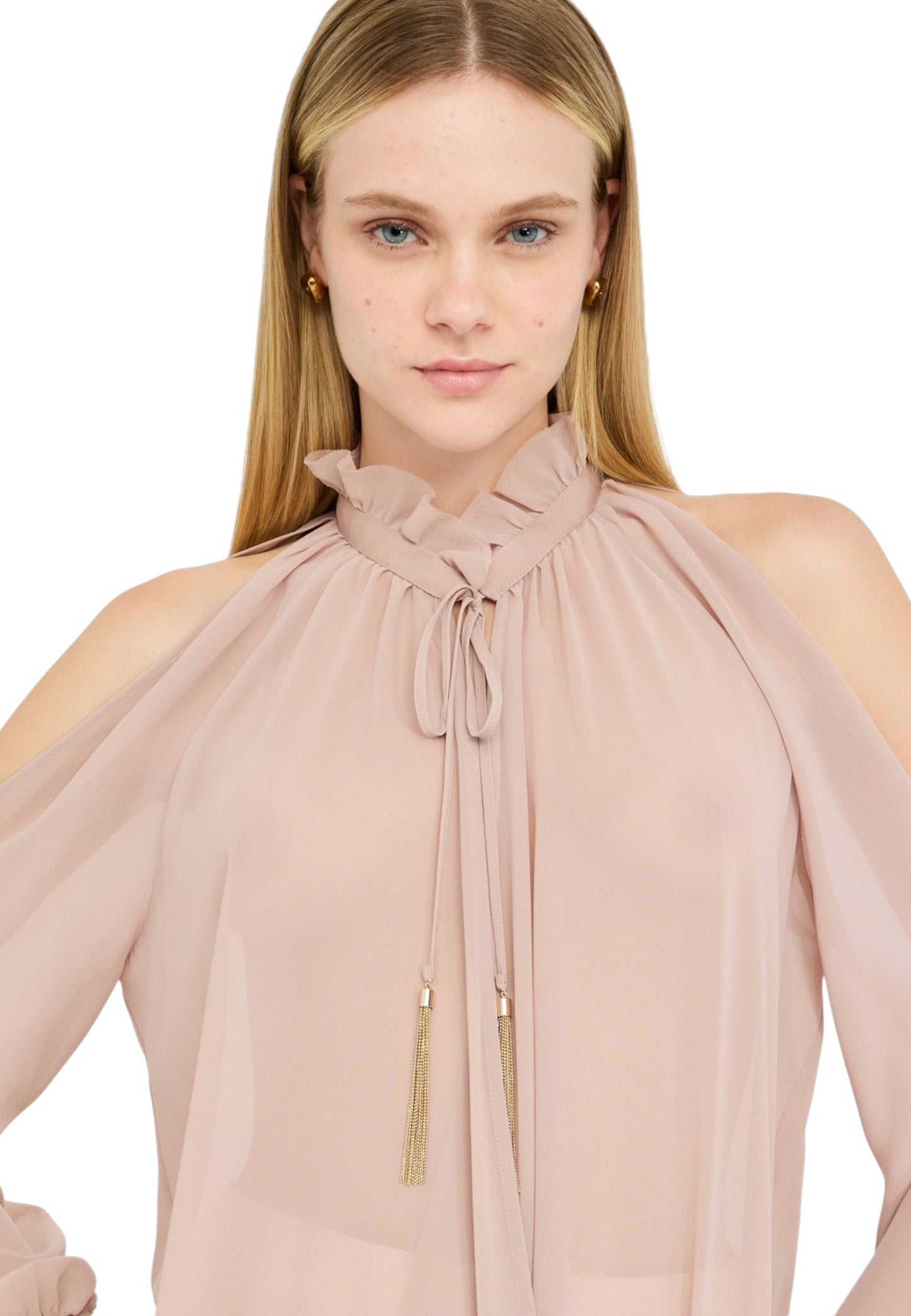 Blusa Manica lunga Donna Liu Jo Con Cut-Out CF5396TS869