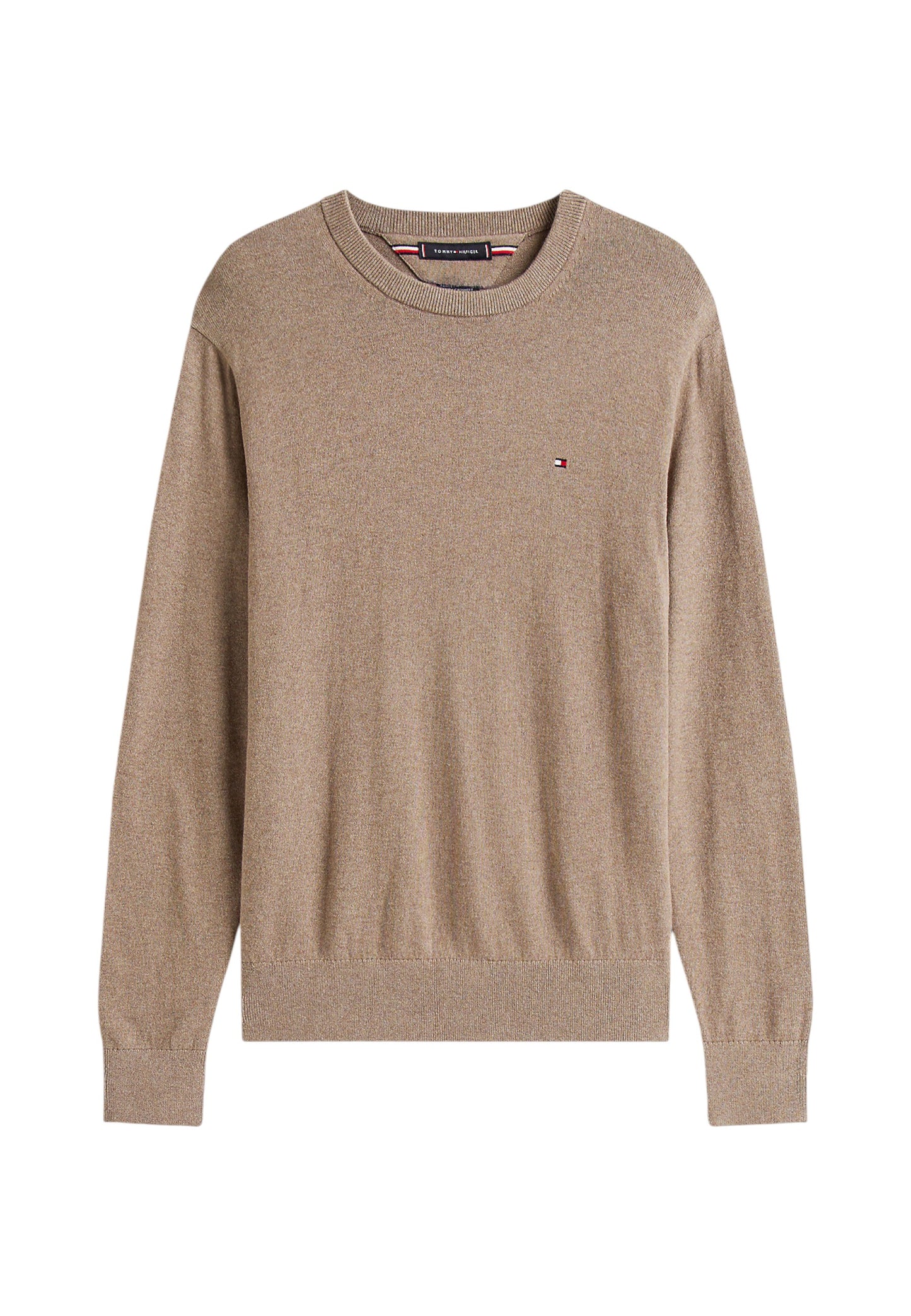 Maglione A Girocollo Uomo Tommy Hilfiger Organic Cotton Cashmere Pima MW0MW28046