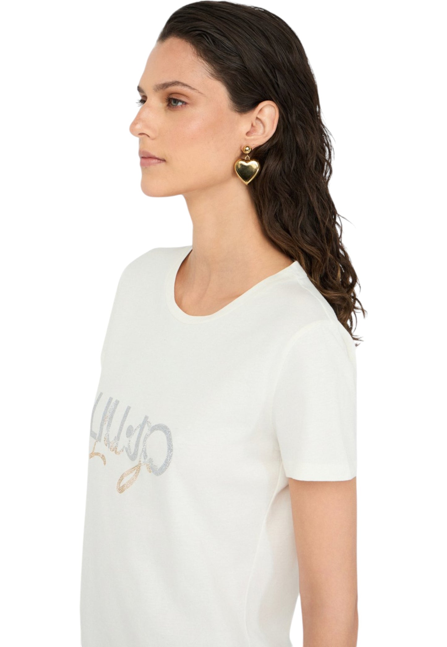 T-Shirt Manica Corta Donna Liu Jo Liujo Double TF5287JS923