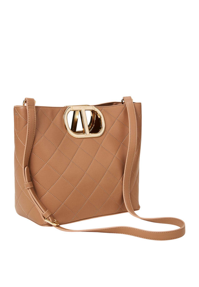 Borsa A Mano Donna Twinset Tote Media Trapuntata Con Manico Oval T Lila 242TD8160
