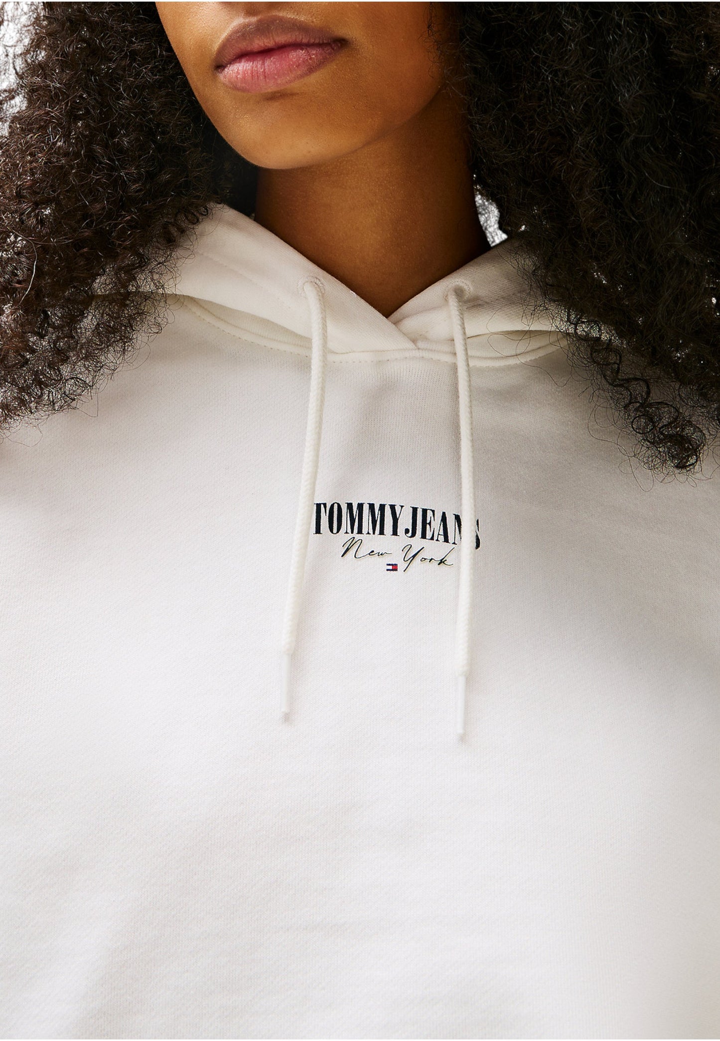 Felpa Con Cappuccio Donna Tommy Jeans Tjw Regular Essential Logo 2 DW0DW20943