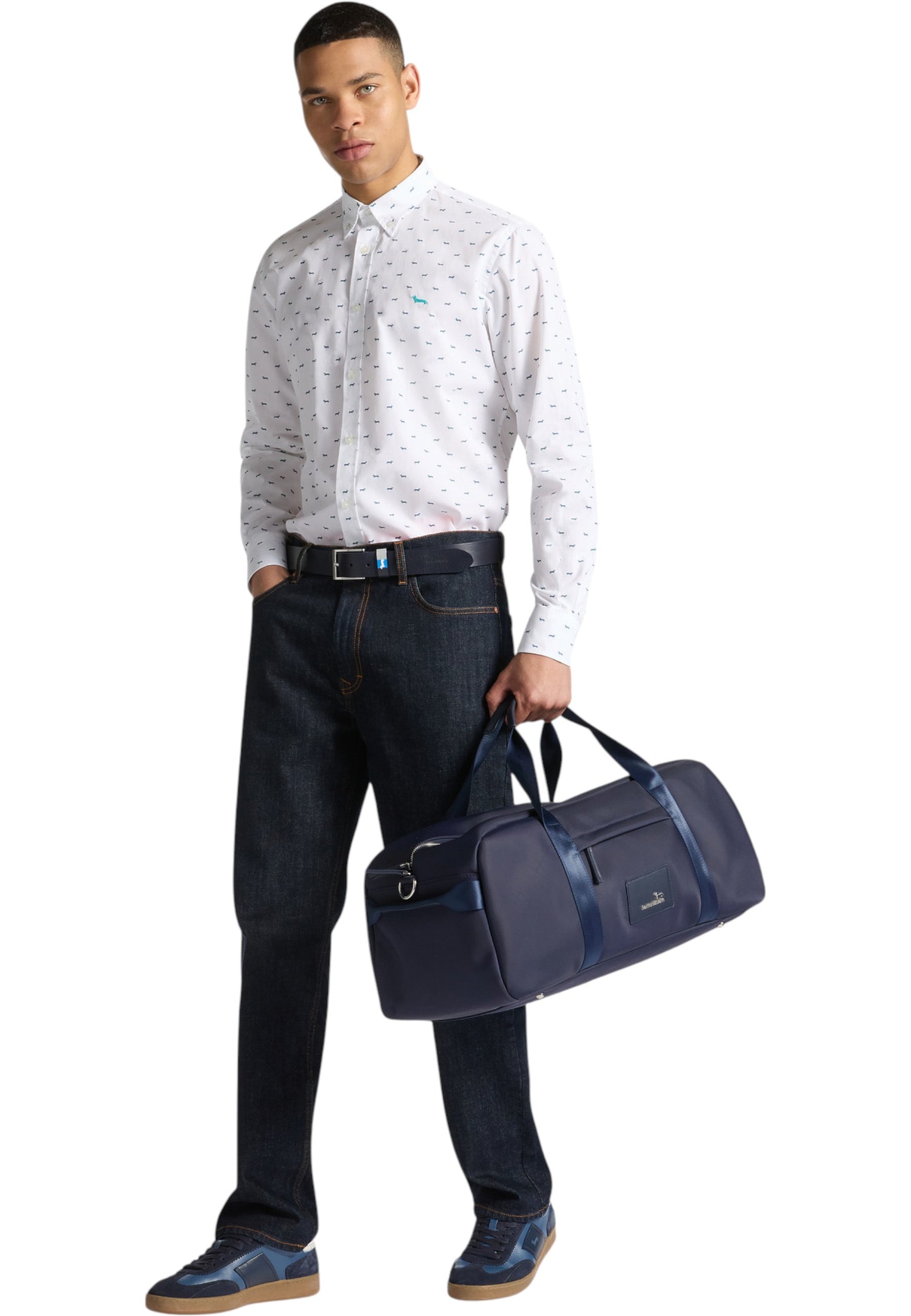 Camicia Manica lunga Uomo Harmont & Blaine Con Bassotti CRP001S08799M