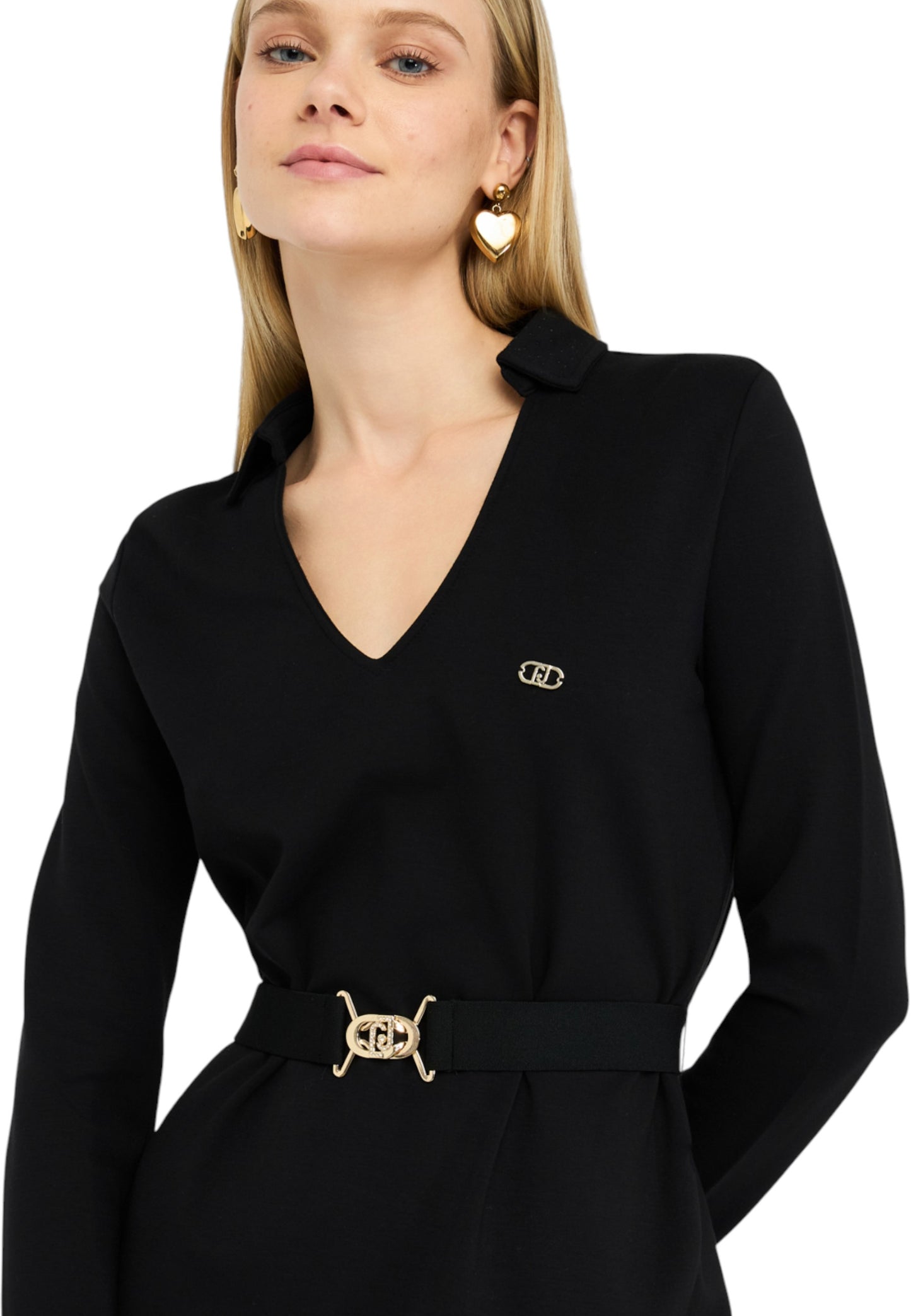 Vestito Corto Donna Liu Jo Con Cintura TF5224JS182