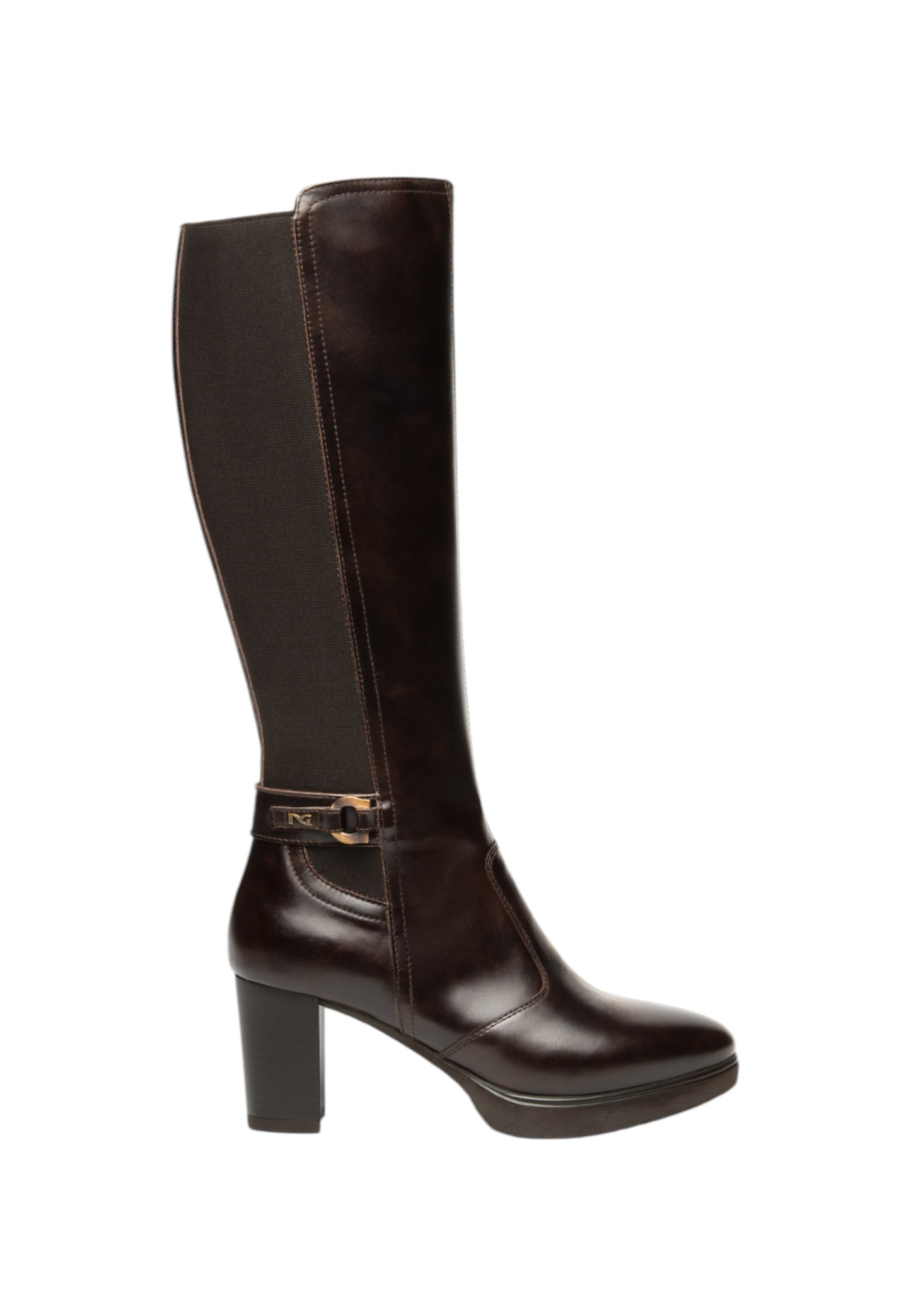 Stivali Con Tacco Donna Nero Giardini 7 cm I514601D