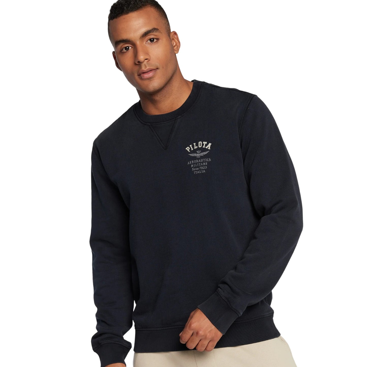 Felpa A Girocollo Uomo Aeronautica Militare 222FE1718F478