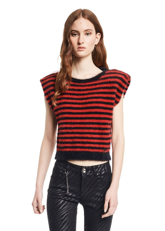 Maglione A Girocollo Donna Gaudi Senza Maniche 121BD53042