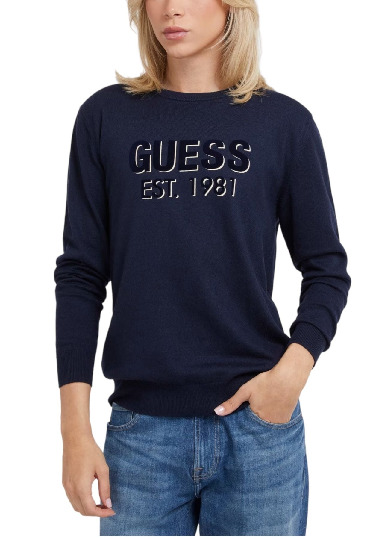 Maglione A Girocollo Uomo Guess   M3YR03Z3052