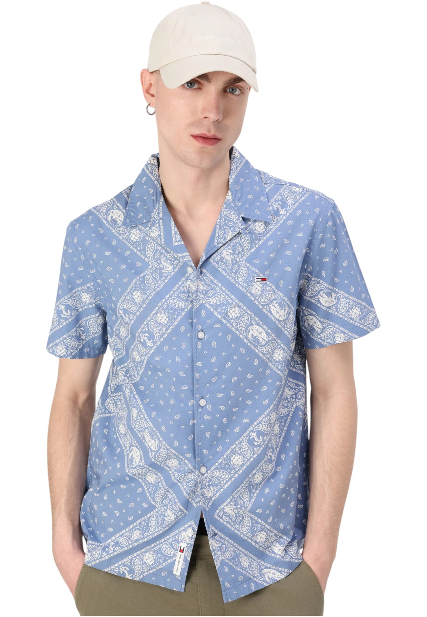 Camicia Manica Corta Uomo Tommy Jeans