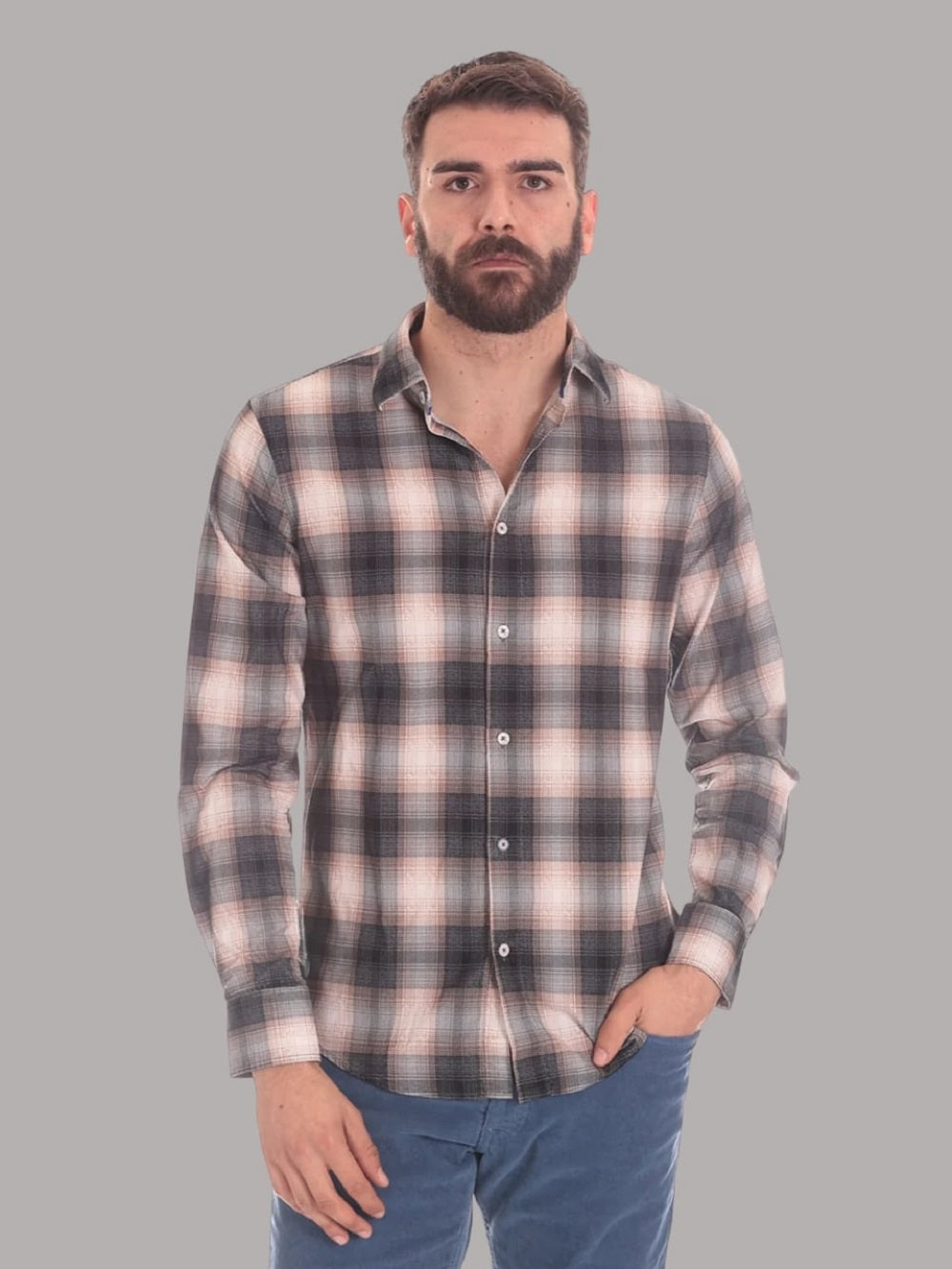 Camicia Manica lunga Uomo Gas 151410080063