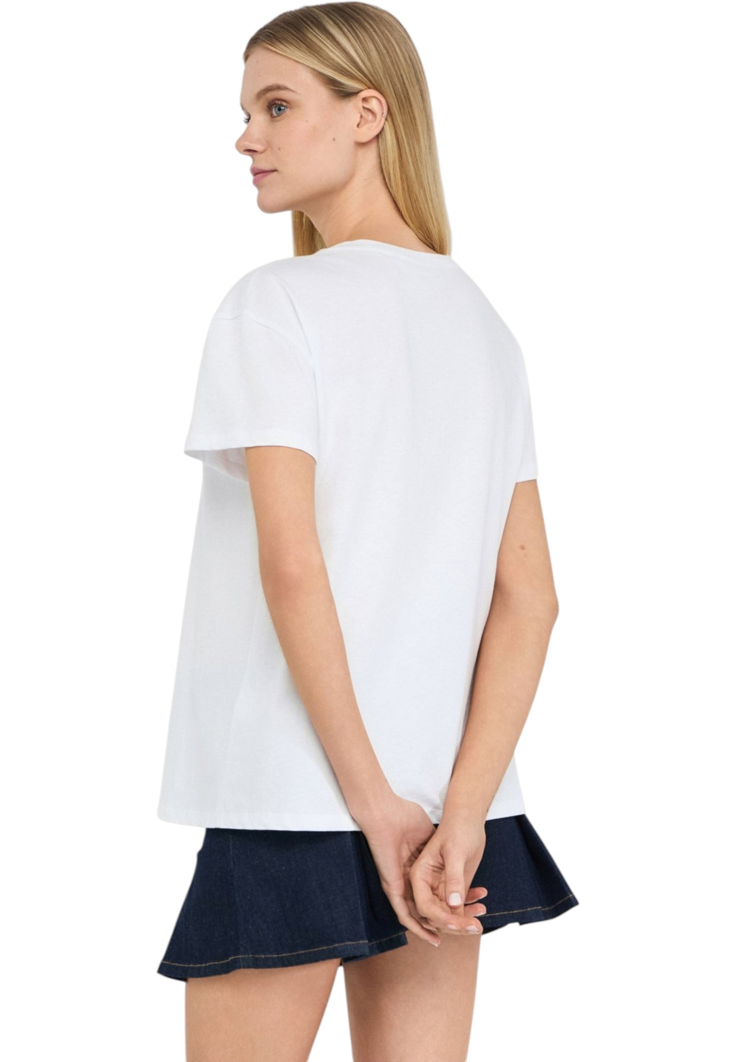 T-Shirt Manica Corta Donna Liu Jo Dog Fashion MF5412JS923