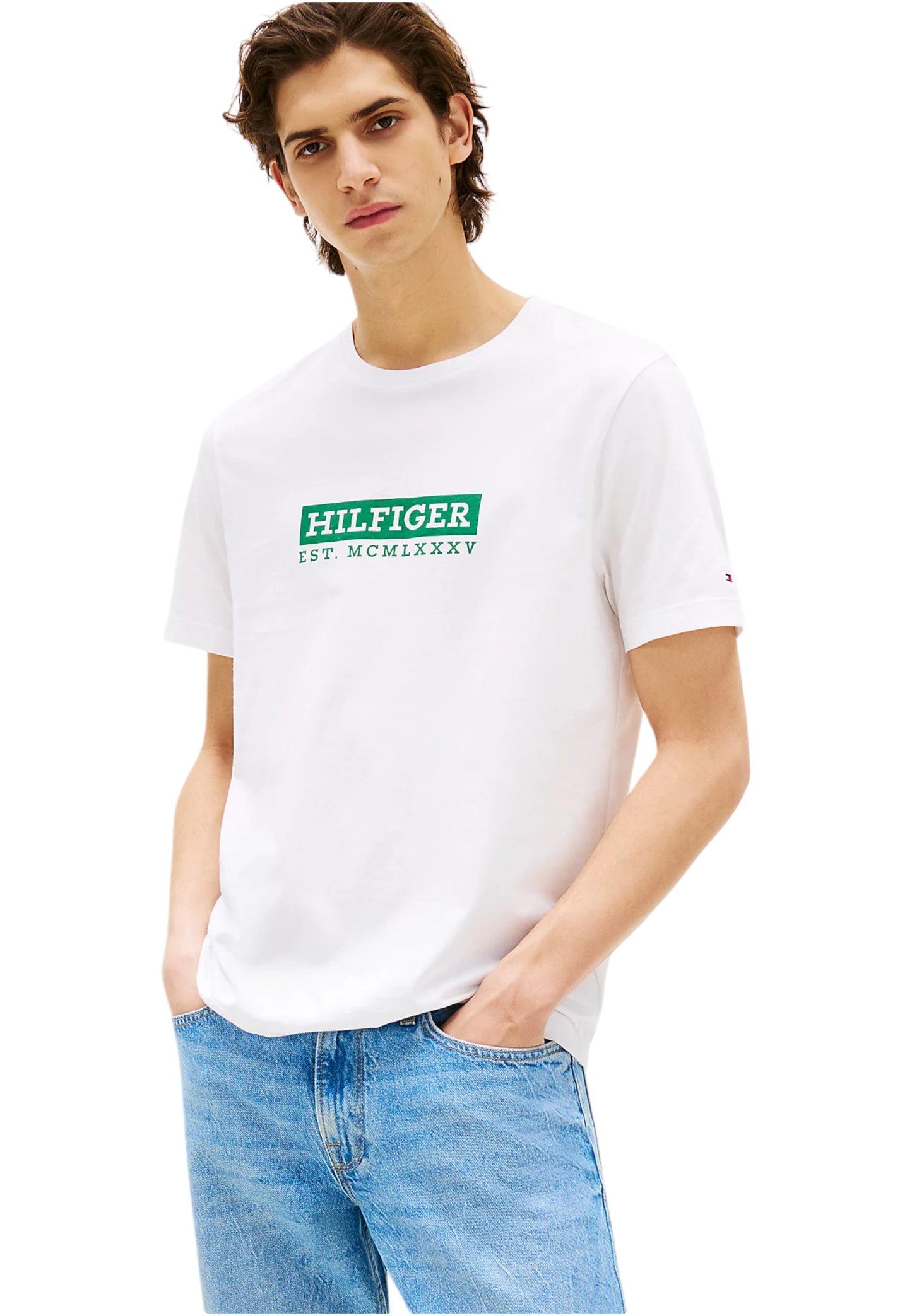 T-Shirt Manica Corta Uomo Tommy Hilfiger  Colour To Colour Graphic