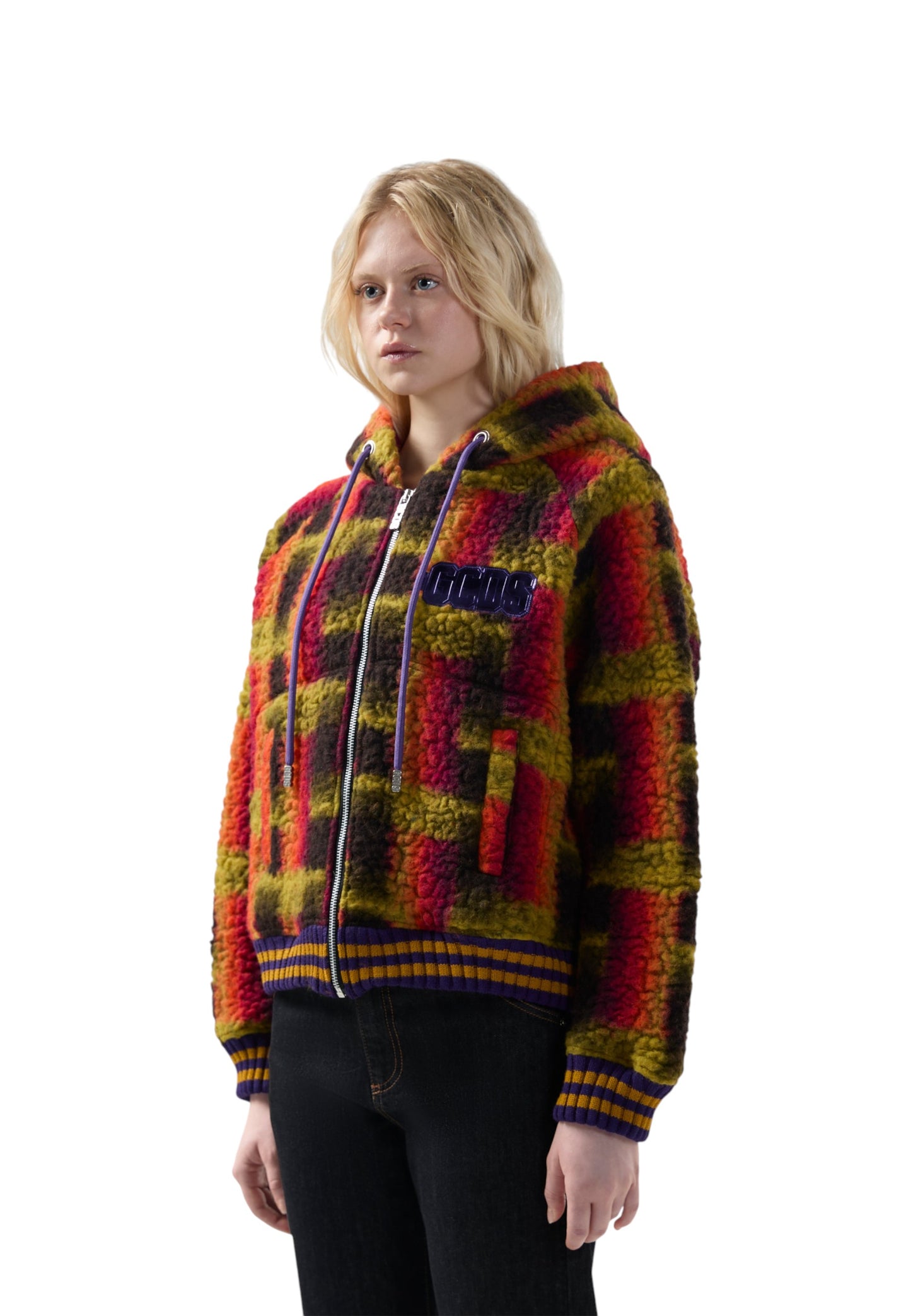 Giacca Bomber Donna Gcds Teddy B2CW1917TR4