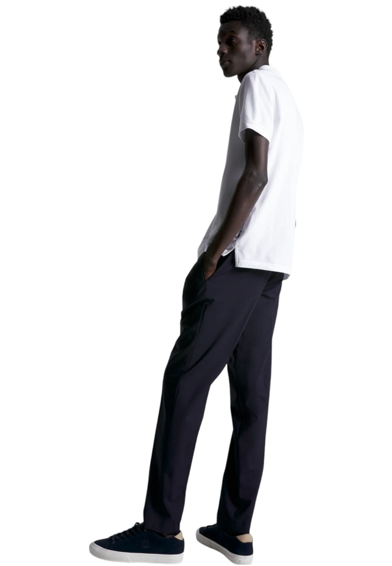 Polo Manica Corta Uomo Tommy Hilfiger 1985 Rwb Tipped Slim MW0MW30750