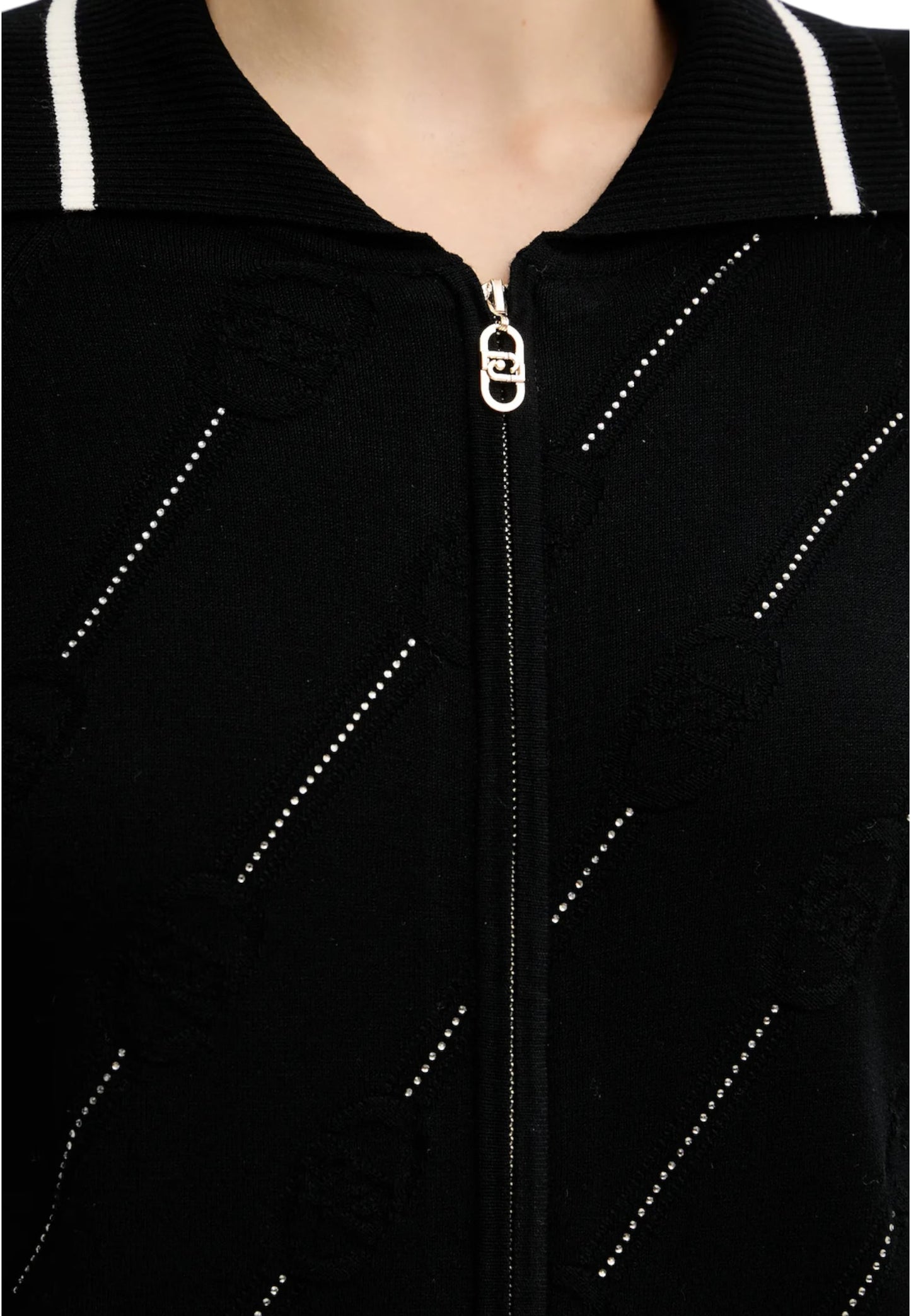 Cardigan Donna Liu Jo Con Zip TF5032MS63L