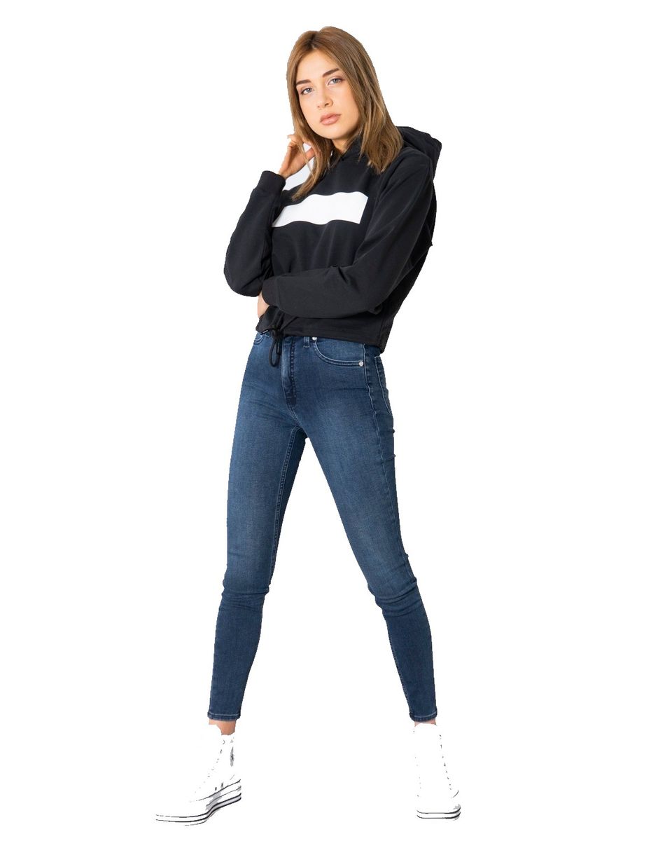 Felpa Con Cappuccio Donna Calvin klein Jeans J20J216233