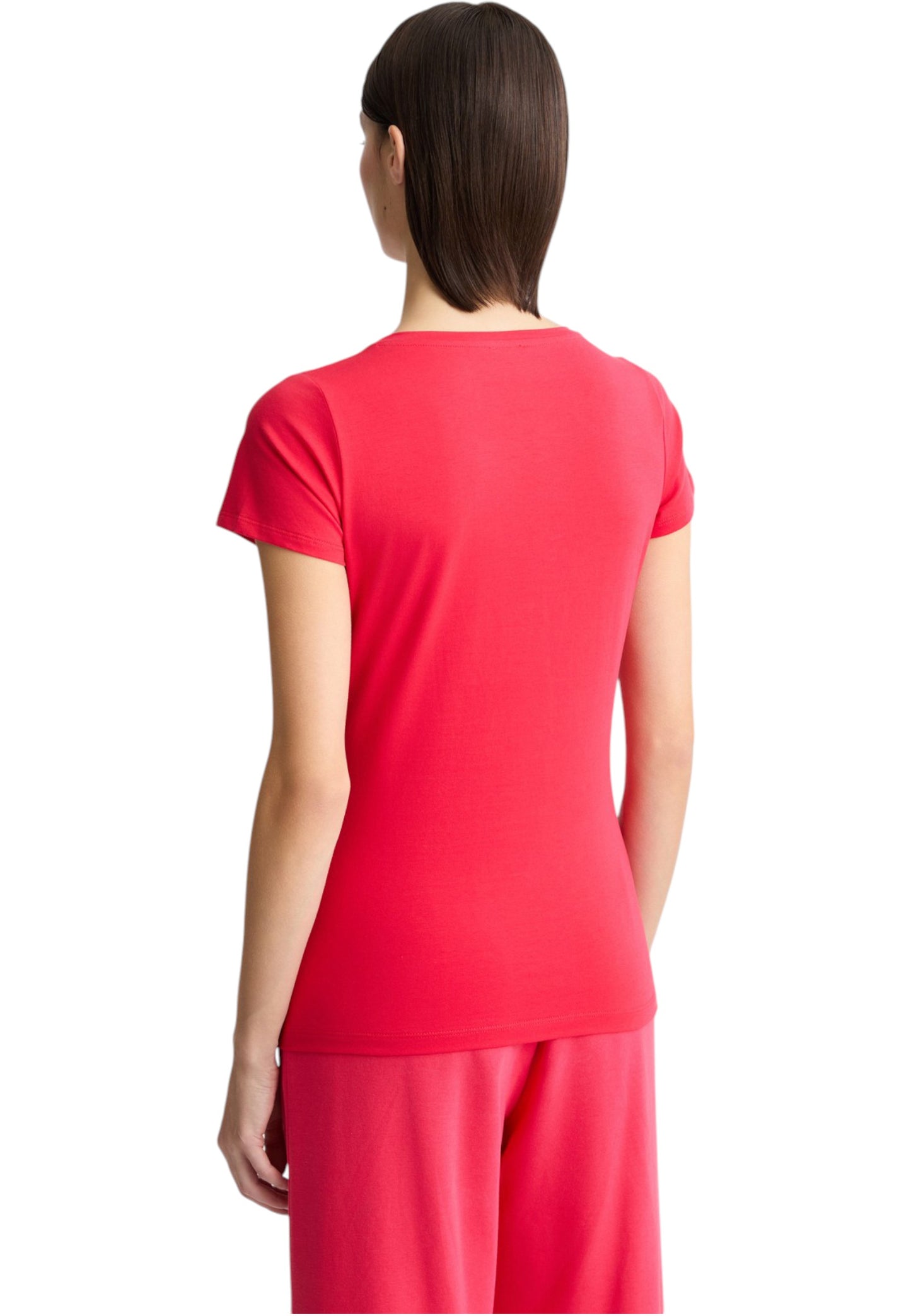 T-Shirt Manica Corta Donna Liu Jo Pink Palm