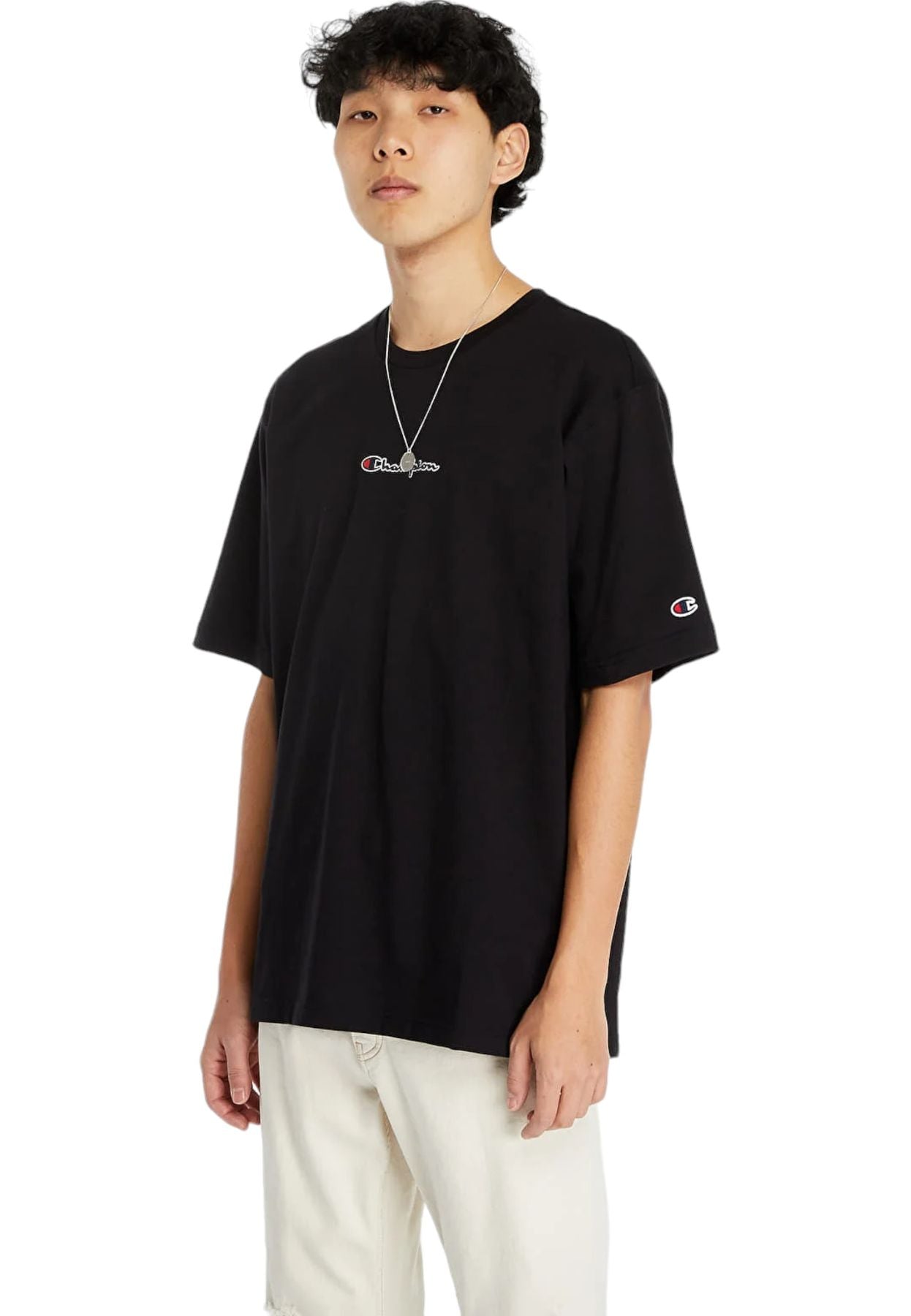 T-Shirt Manica Corta Uomo Champion   214203KK