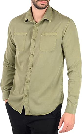 Camicia Manica lunga Uomo Guess M1GH34WDXI0