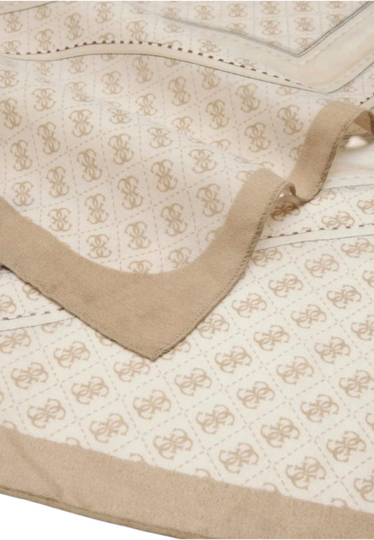 Sciarpa Donna Guess Stampata 90X180 Noelle AW5413POL03