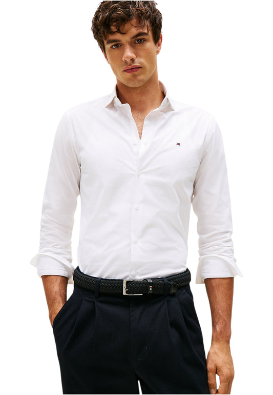 Camicia Manica lunga Uomo Tommy Hilfiger  Cl - Contrast Collar Sl MW0MW40524