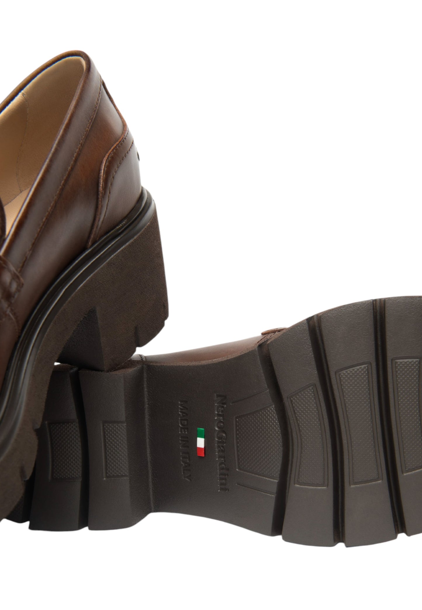 Mocassini Donna Nero Giardini Tacco 6 CM I513981D