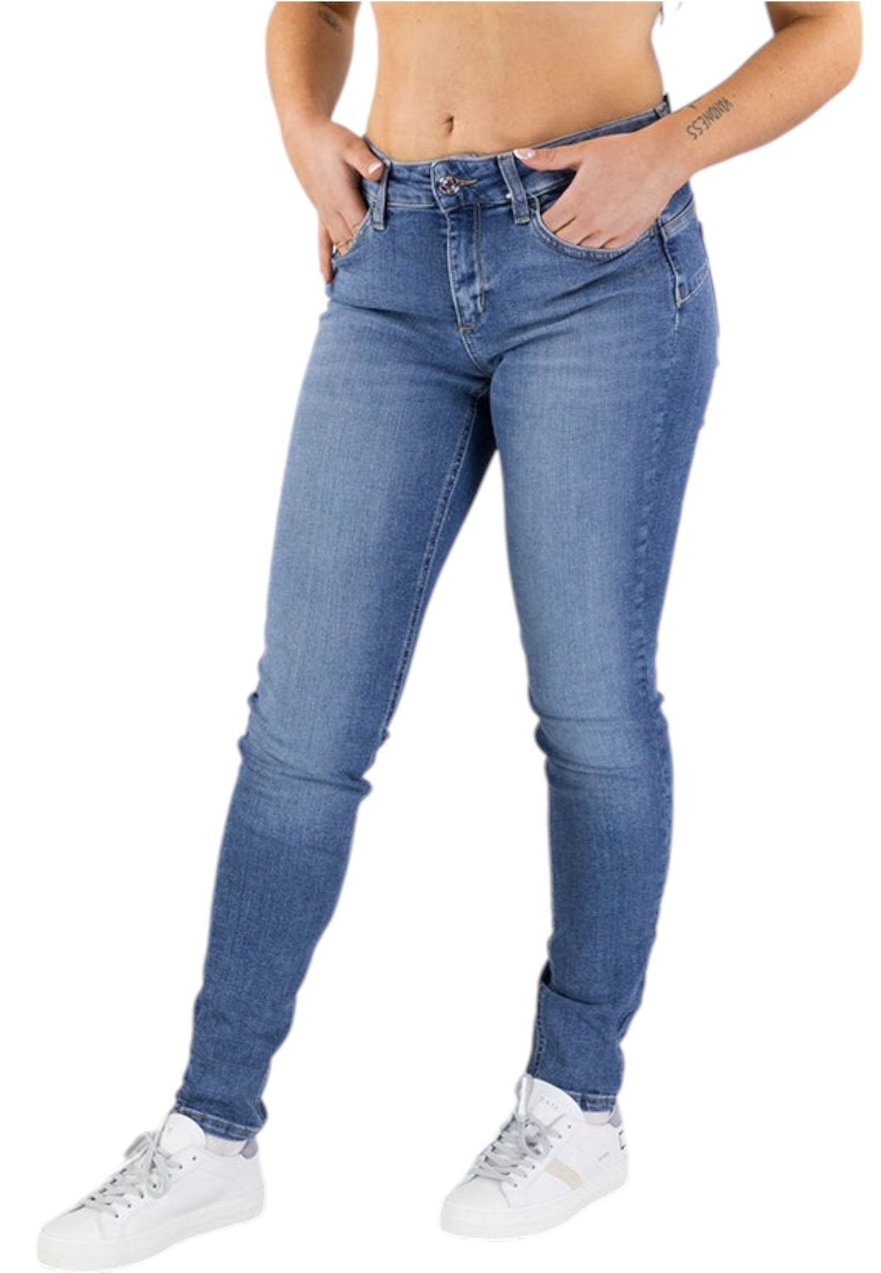 Jeans Donna Liu Jo Bottom Up Vita Regular Divine UA4002D4448