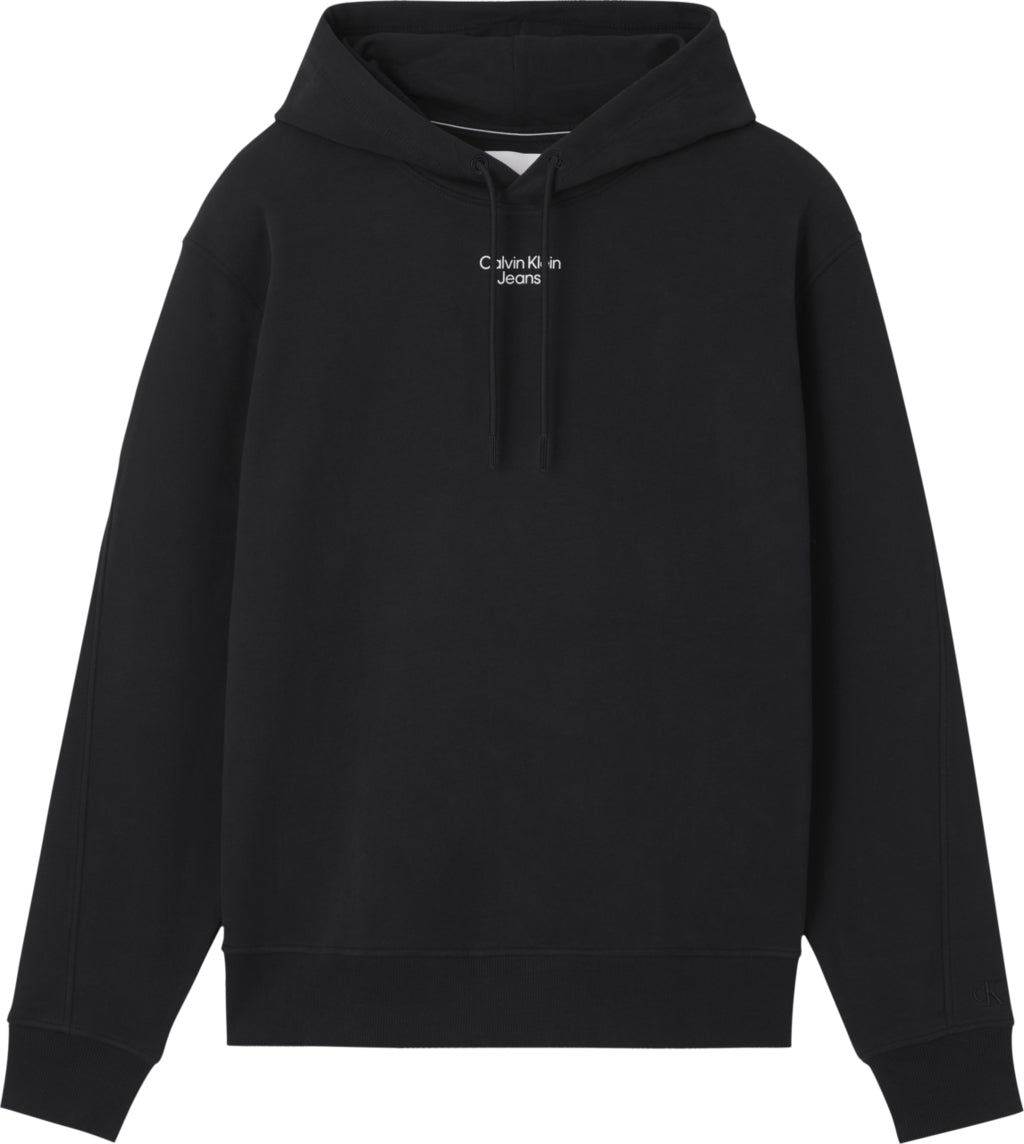 Felpa Con Cappuccio Uomo Calvin klein Jeans Stacked Logo J30J320604