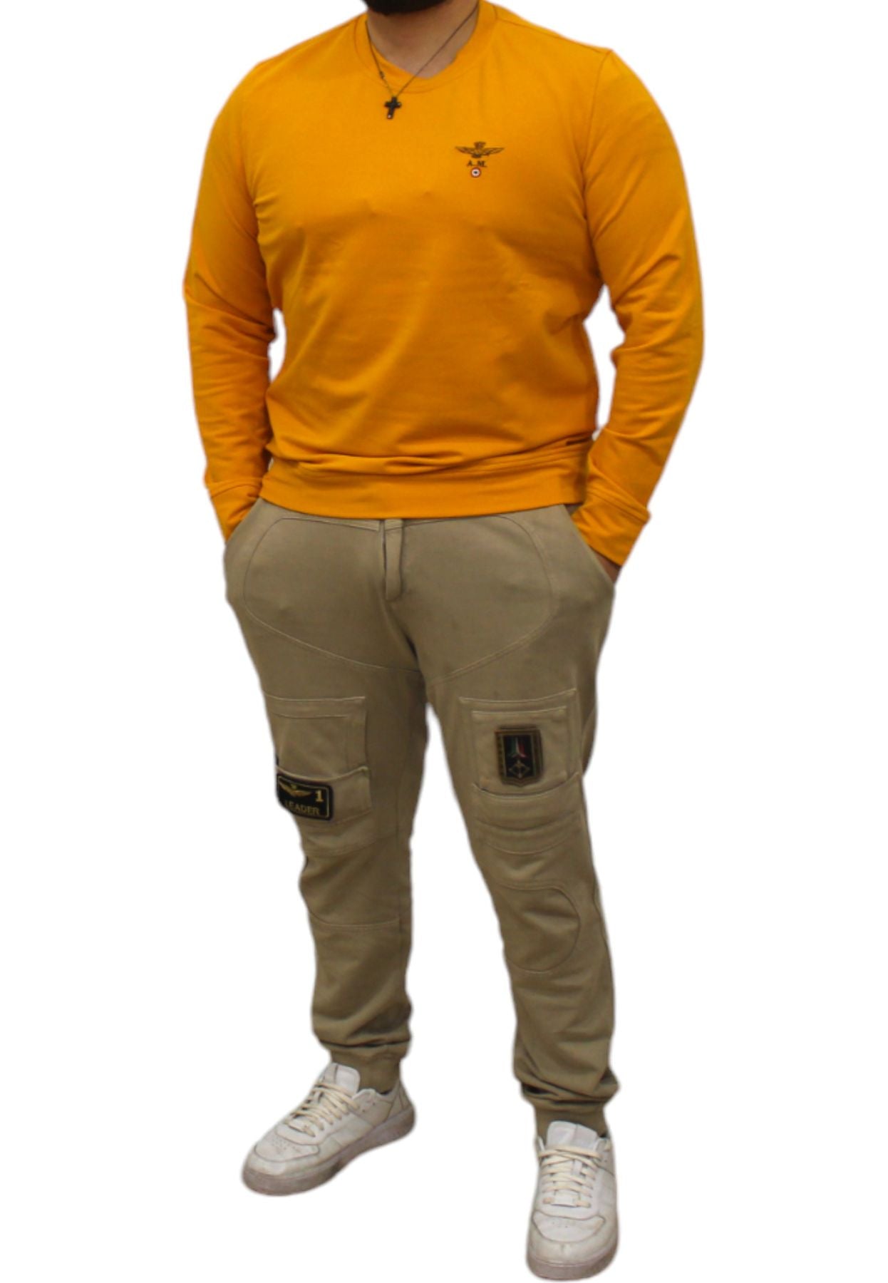 Felpa A Girocollo Uomo Aeronautica Militare 232FE1769F459