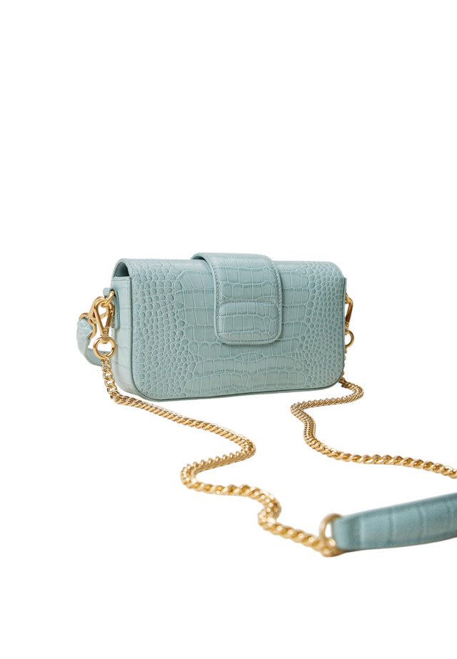 Borsa A Tracolla Donna Twinset Piccola In Pelle A Stampa Cocco Amie 242TB7121