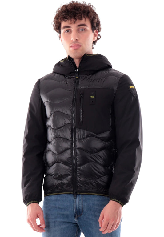 Piumino Corto Uomo Blauer  Albert 25WBLUC08078