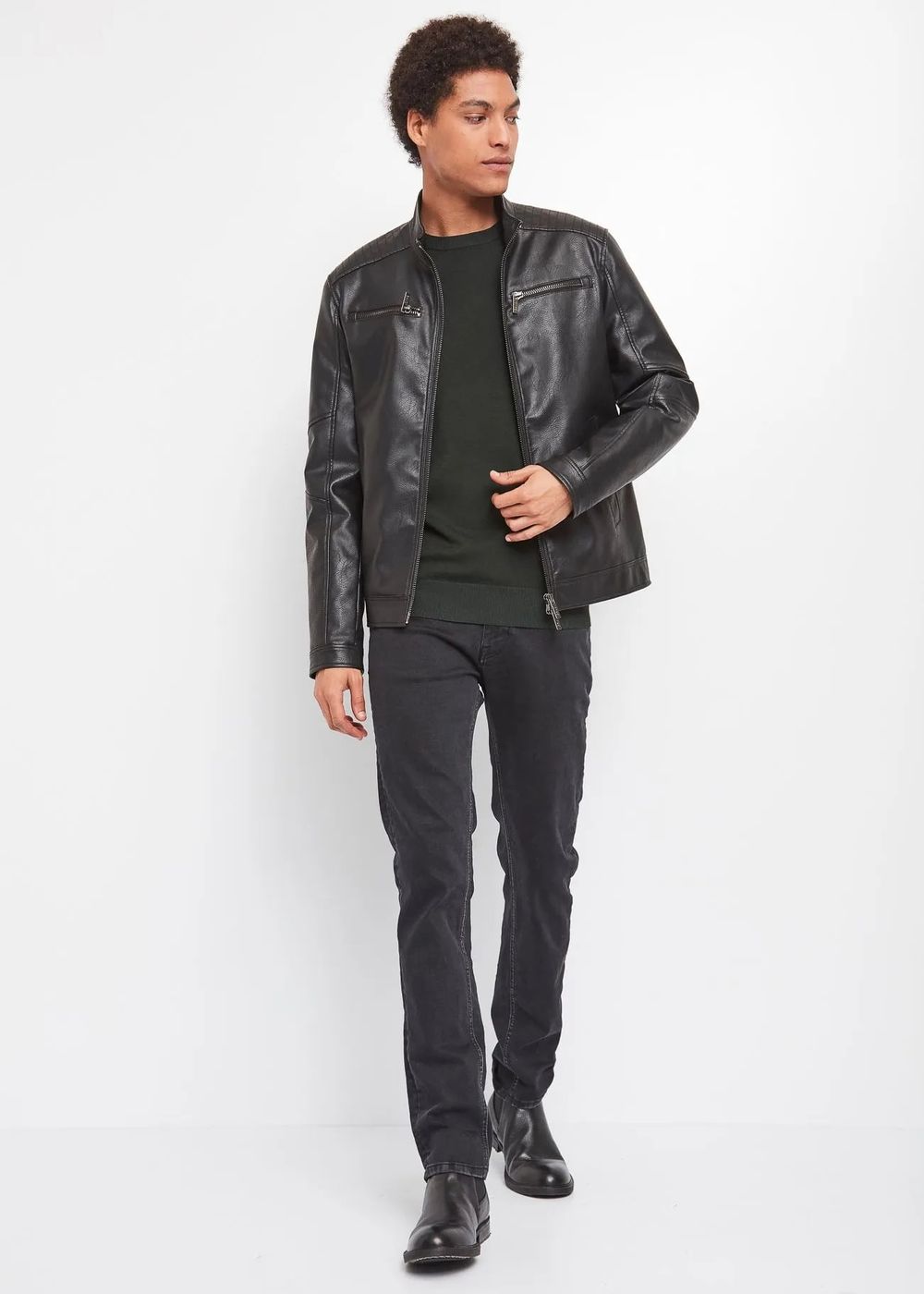 Giacca In Pelle Sintetica Uomo Gaudi 221GU38009