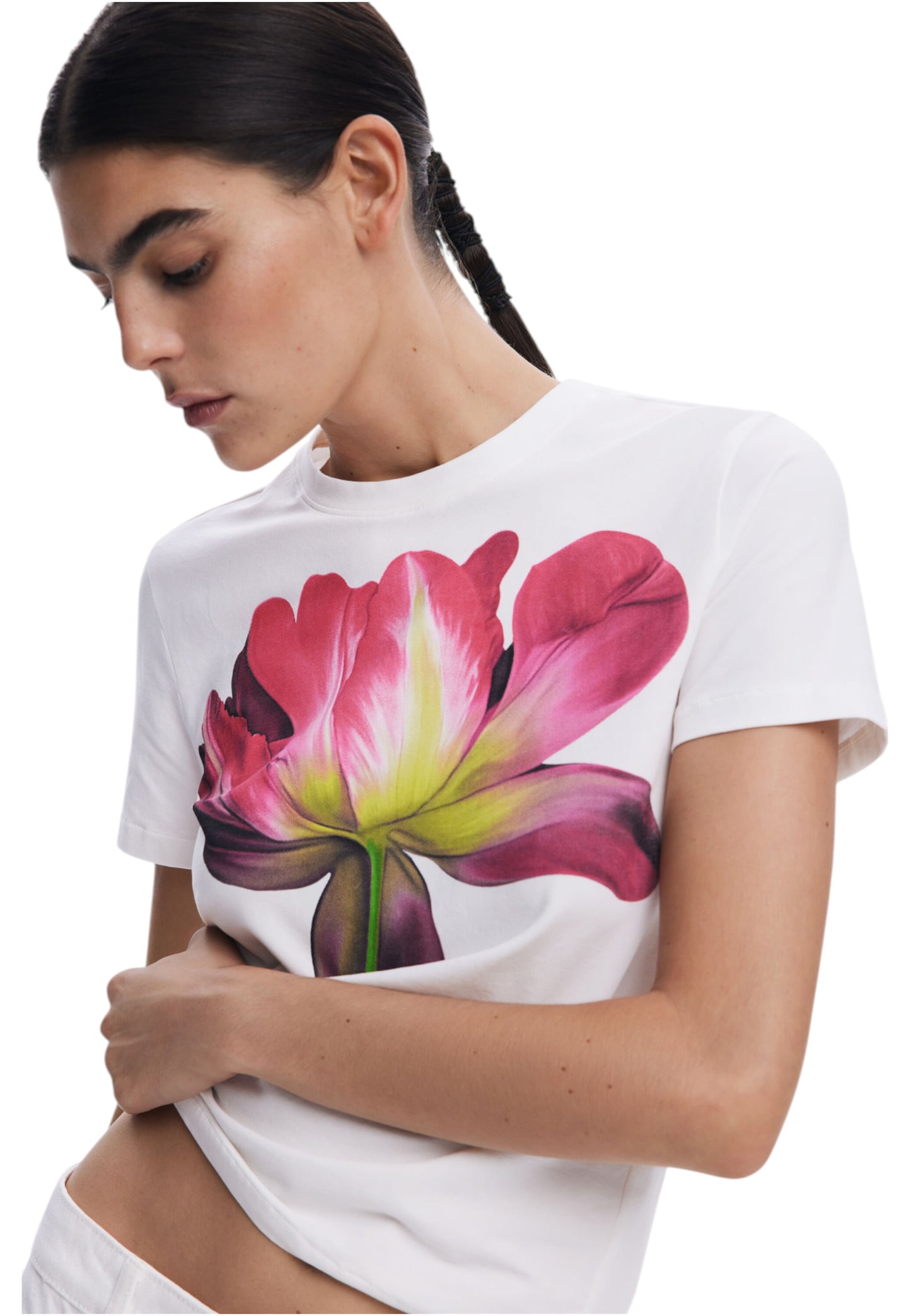 T-Shirt Donna Desigual Ts_Plata