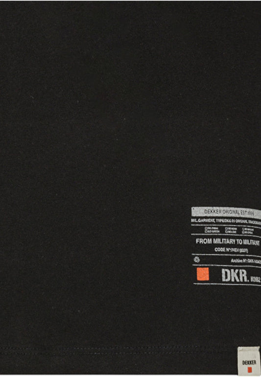 T-Shirt Manica Corta Uomo Dekker  Snipe Jer DEU035899011969