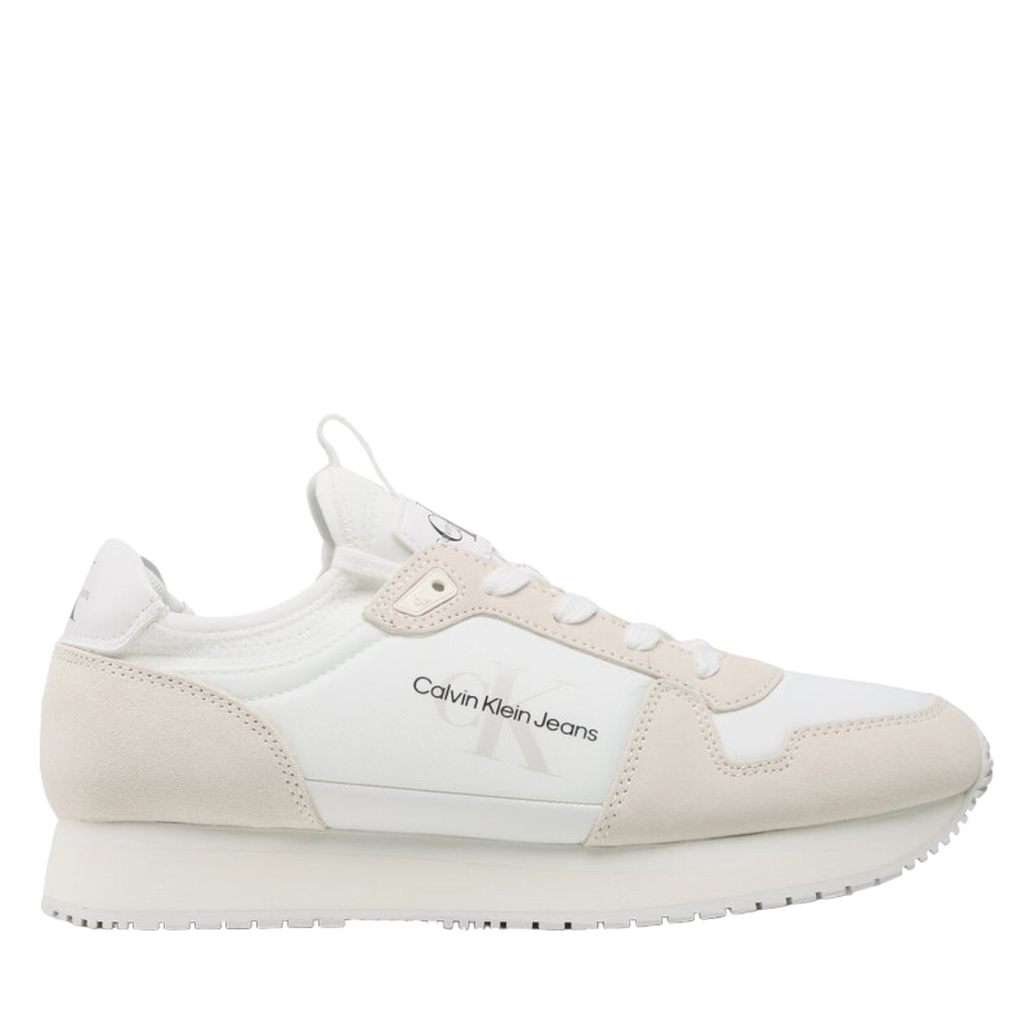 Sneakers Basse Uomo Calvin klein Jeans Runner Sock Laceup Ny-Lth YM0YM00553