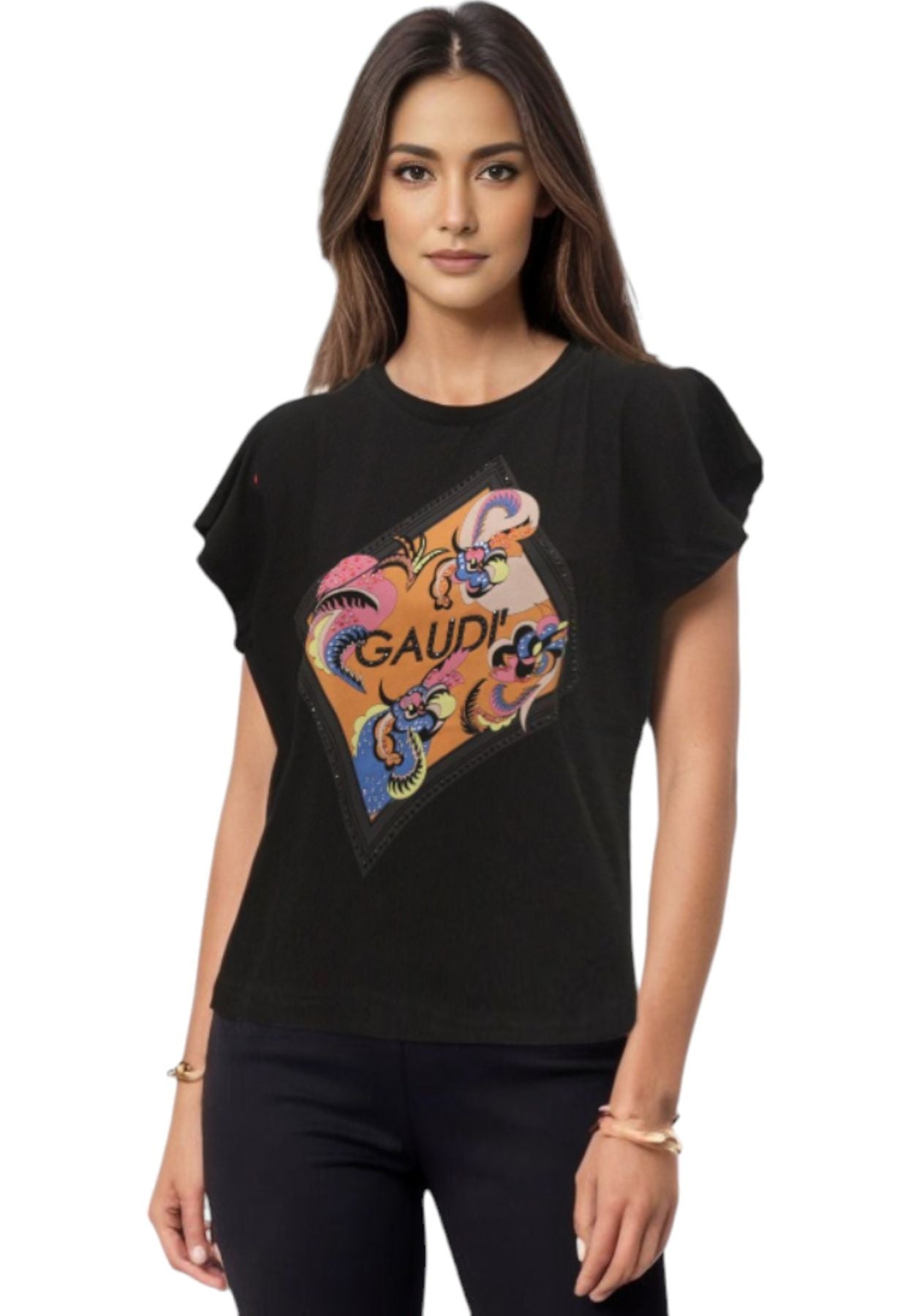 T-Shirt Senza Maniche Donna Gaudi 411FD64010